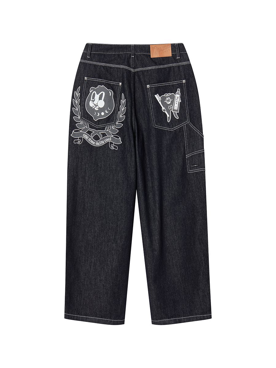 MUSINSA公式 | NYXX TEETH DENIM PANTS INDIGO