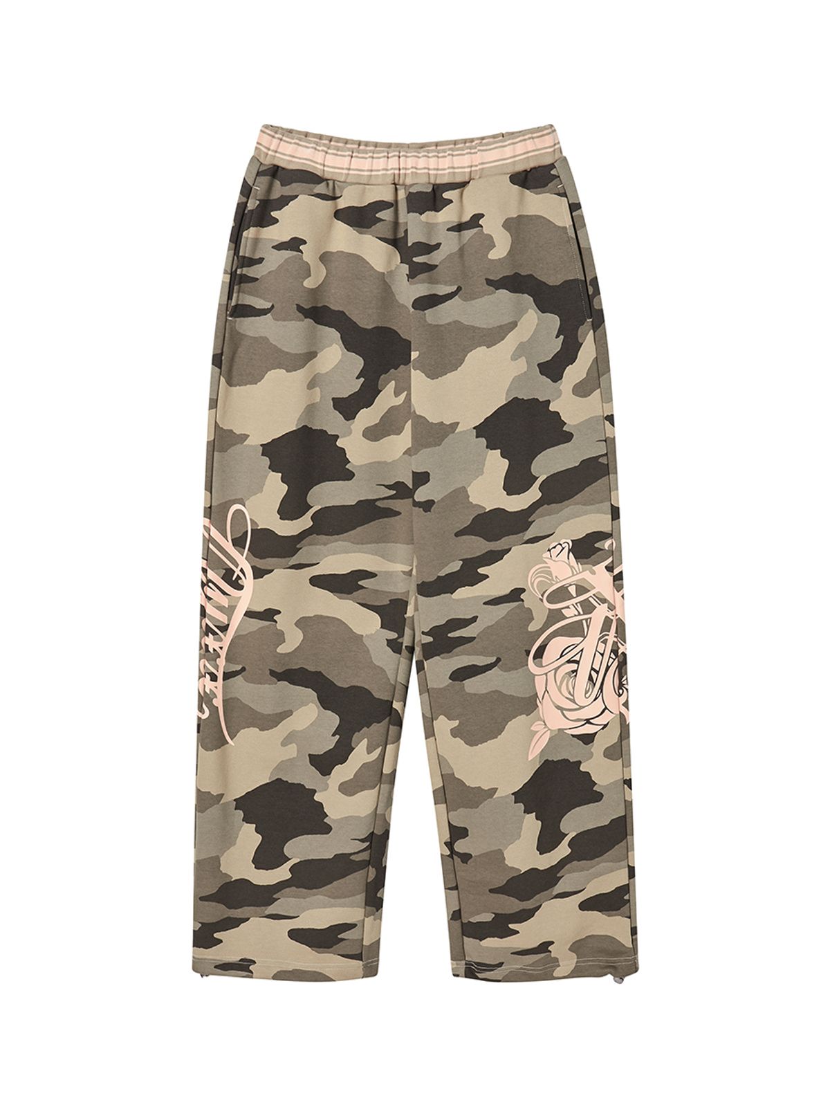 엔와이엑스엑스(NYXX) EMBLEM PRINTING JOGGER PANTS BROWN