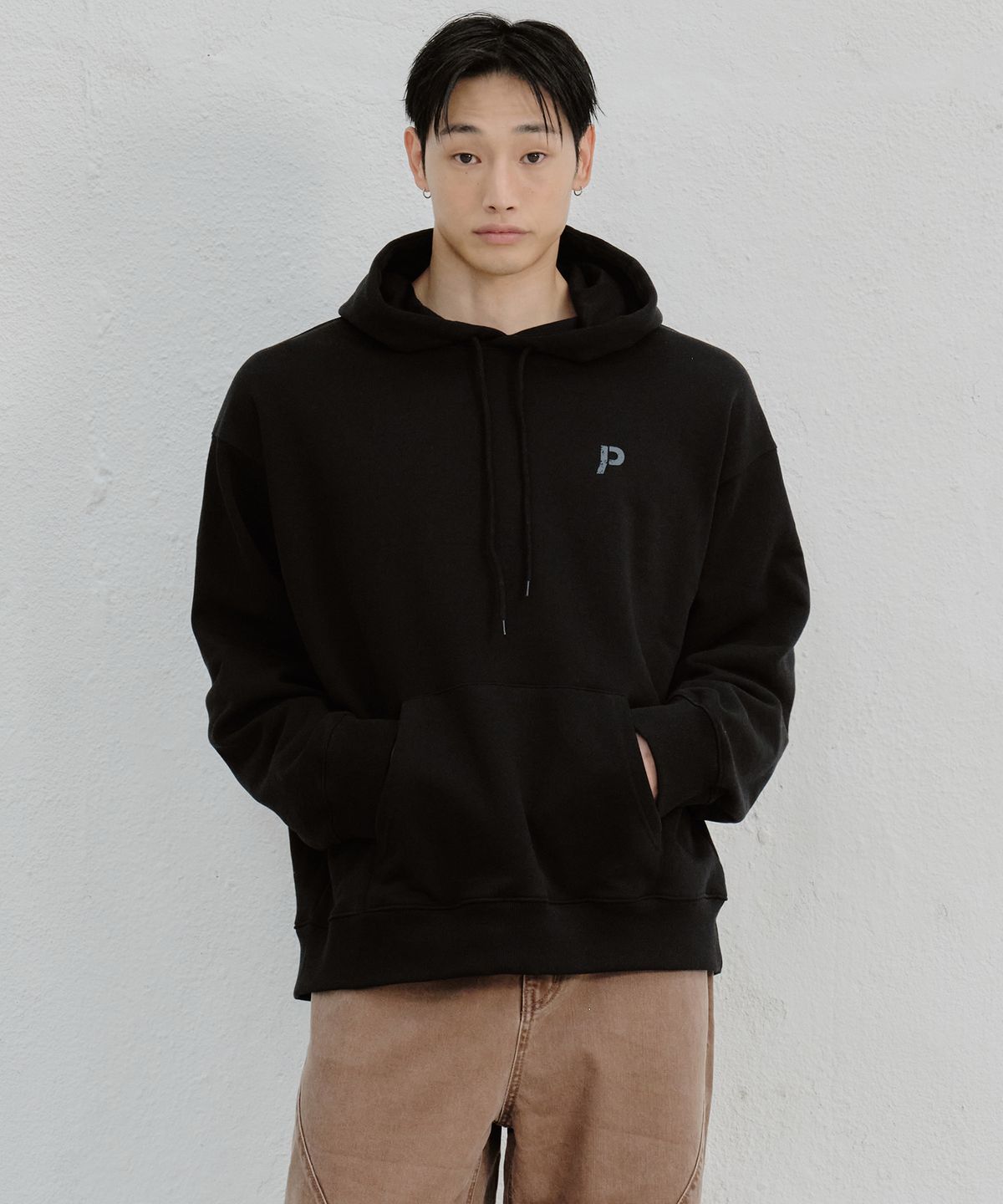 플랙(PLAC) 크랙 로고 후디_3colors