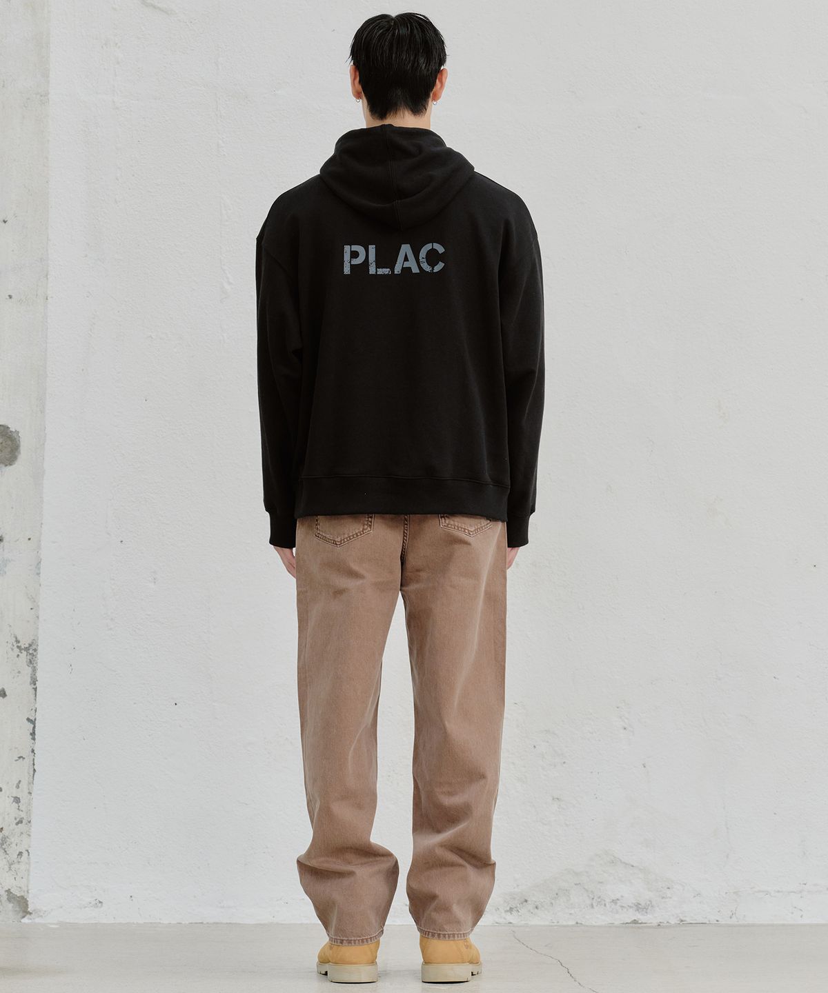 플랙(PLAC) 크랙 로고 후디_3colors