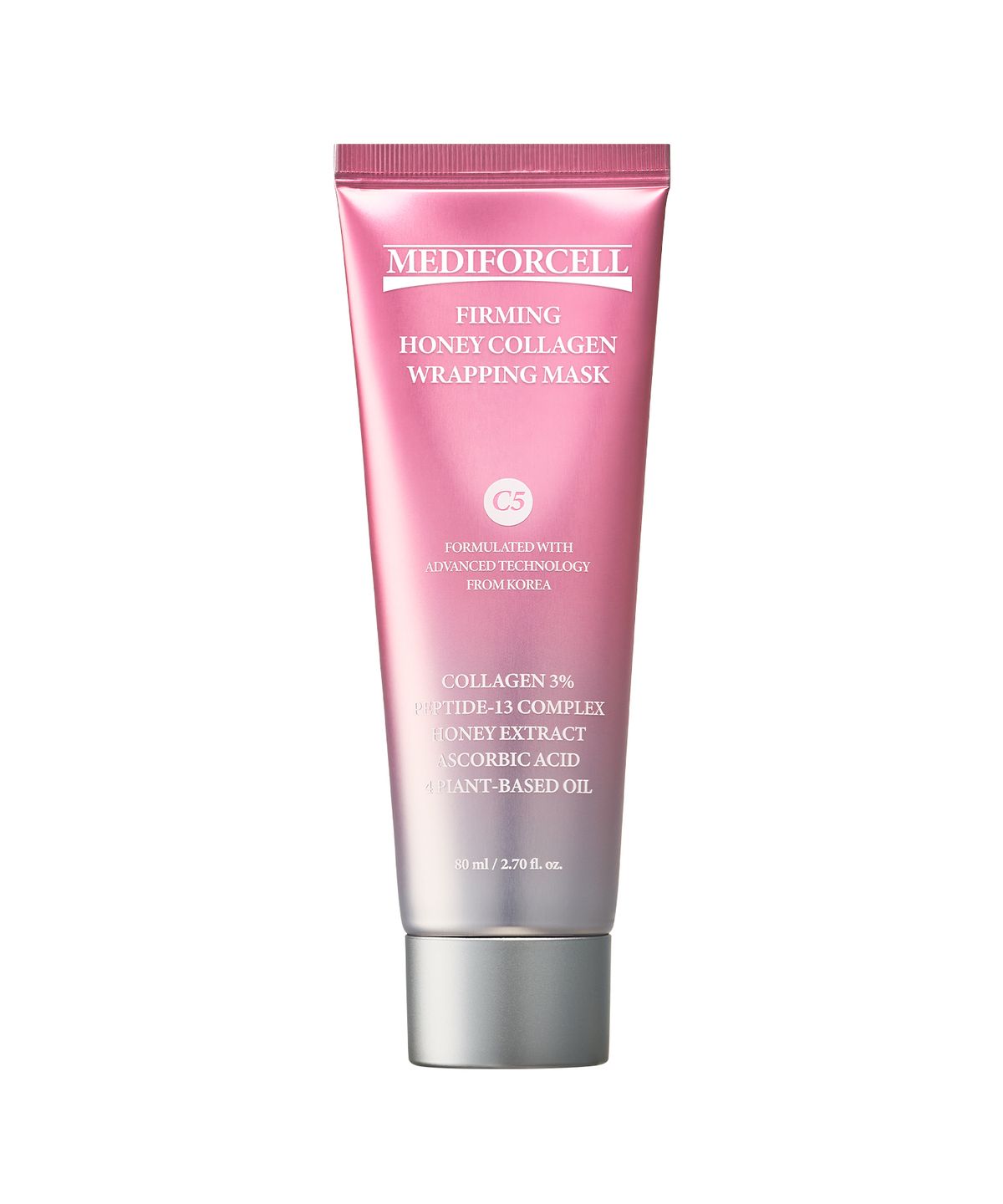 메디포셀(MEDIFORCELL) 퍼밍 허니 콜라겐 랩핑 마스크 80ml