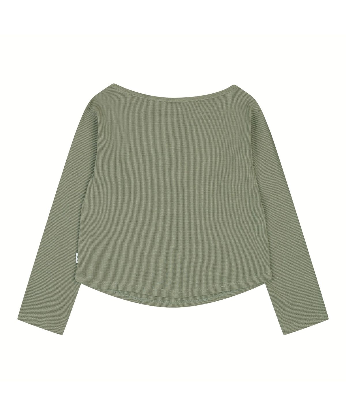 오디너리 홀리데이(ORDINARY HOLIDAY) OFF-SHOULDER LOOSE FIT SET-UP [KHAKI]