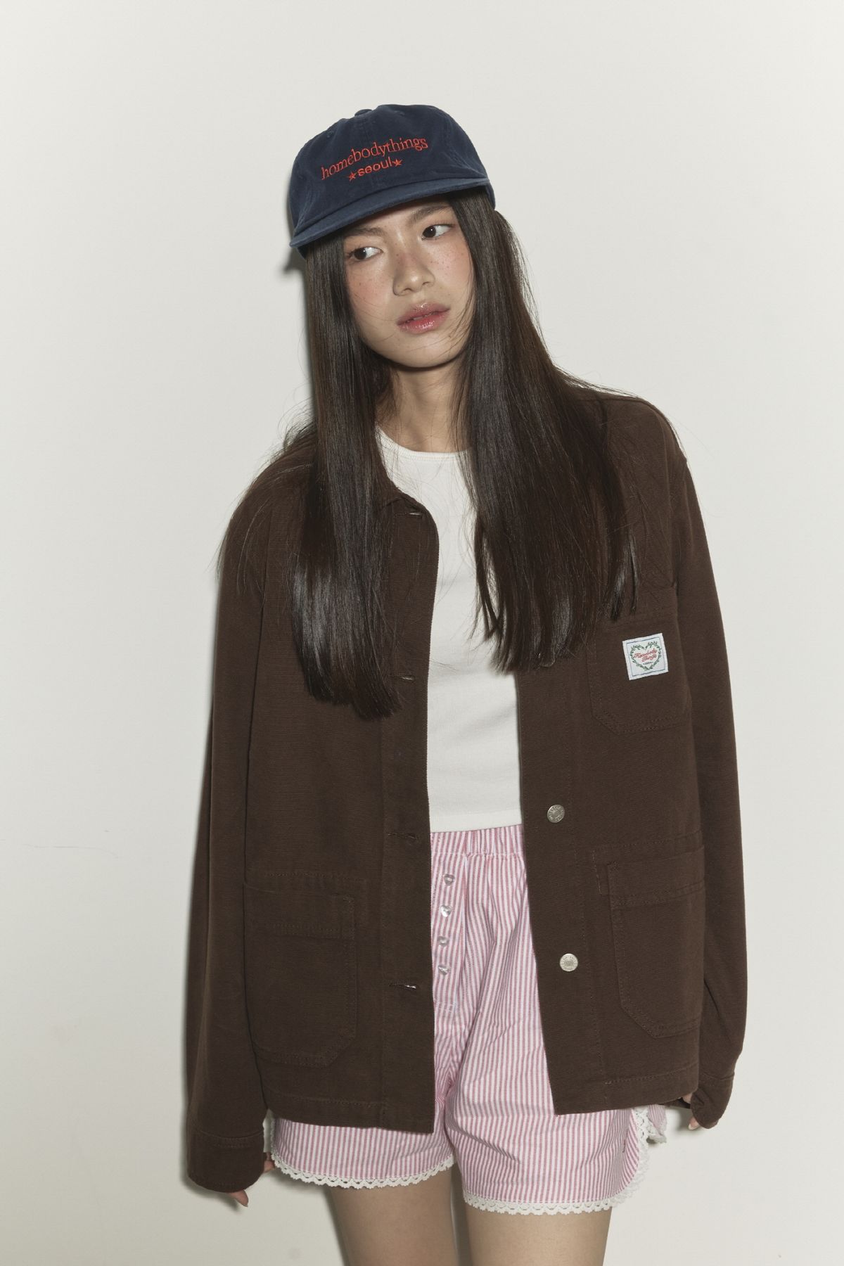 홈바디띵즈(HOMEBODY THINGS) HOMEBODY SEOUL CAP(NAVY)