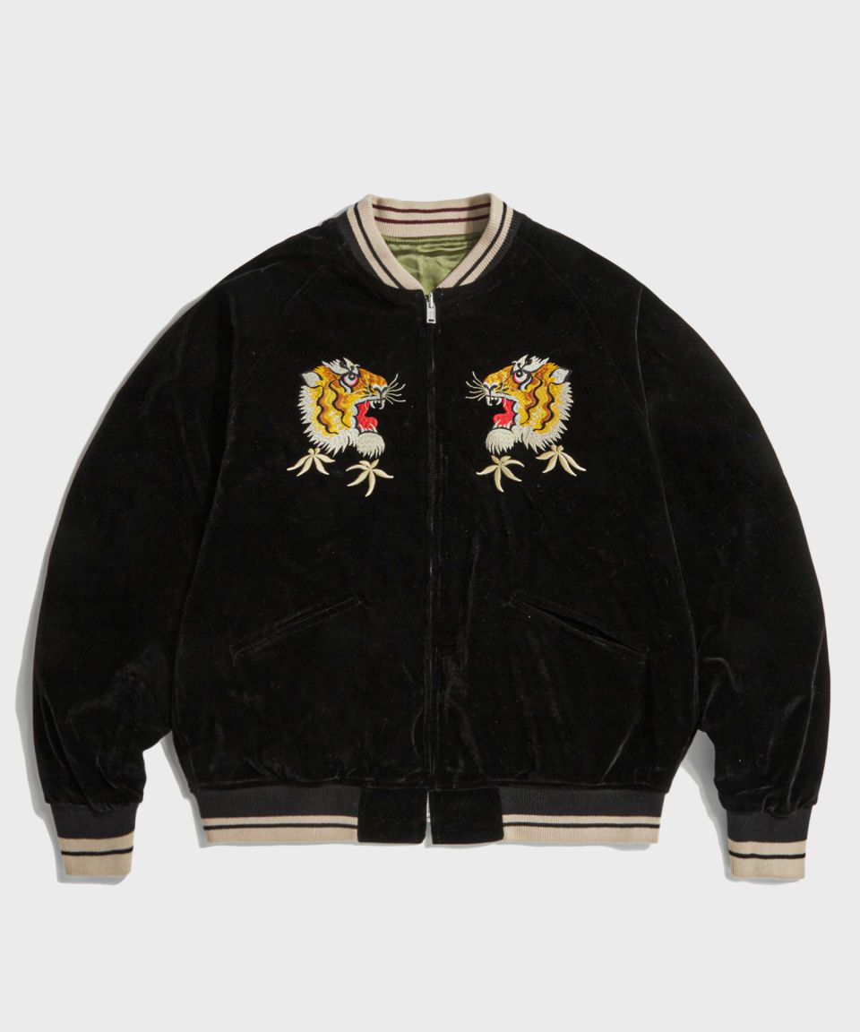 MUSINSA公式 | BRONSON 1950s Reversible Acetate Souvenir Jacket