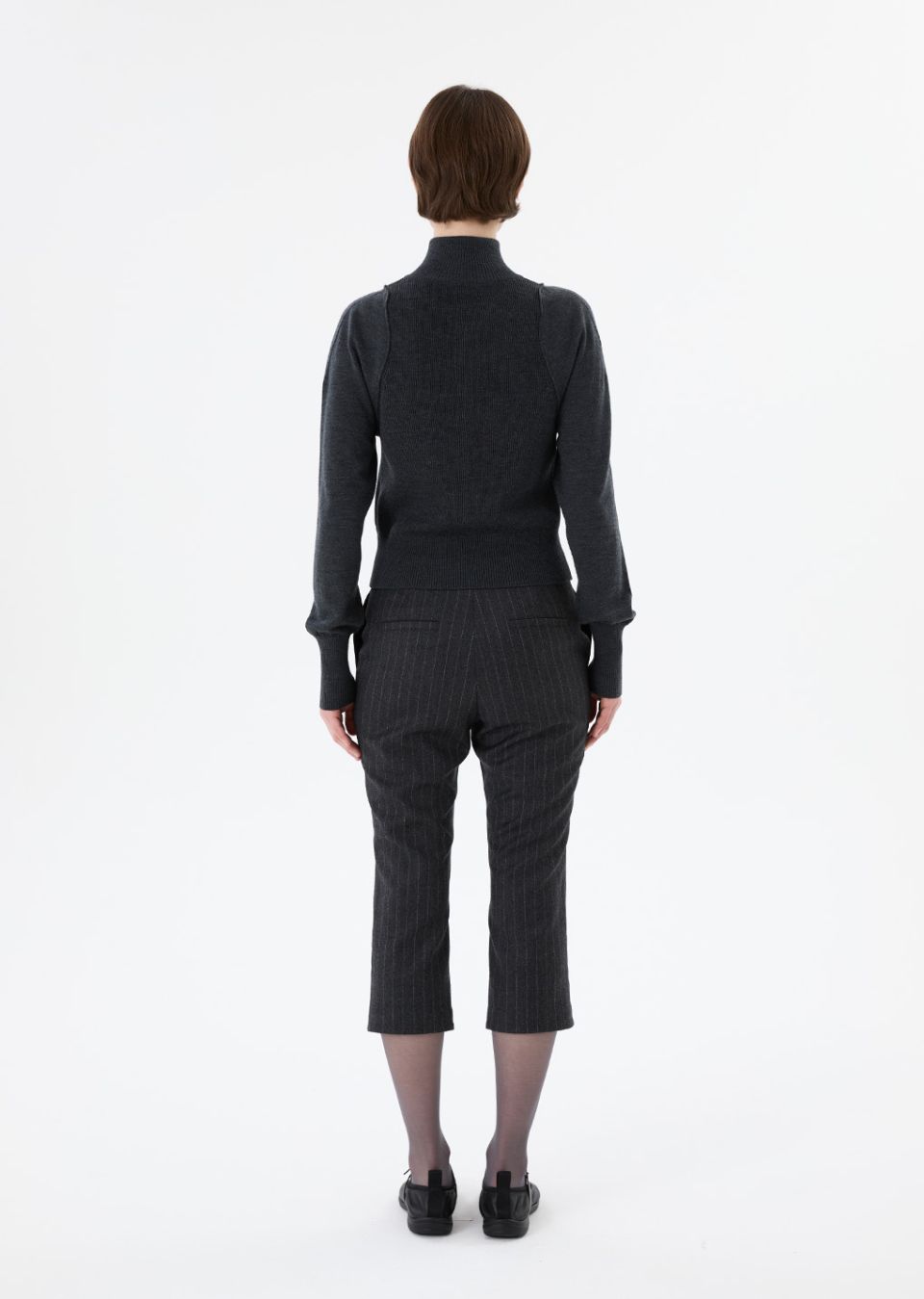 MUSINSA公式 | AMOMENTO BLOCKING BUTTON UP CARDIGAN (3COLORS)