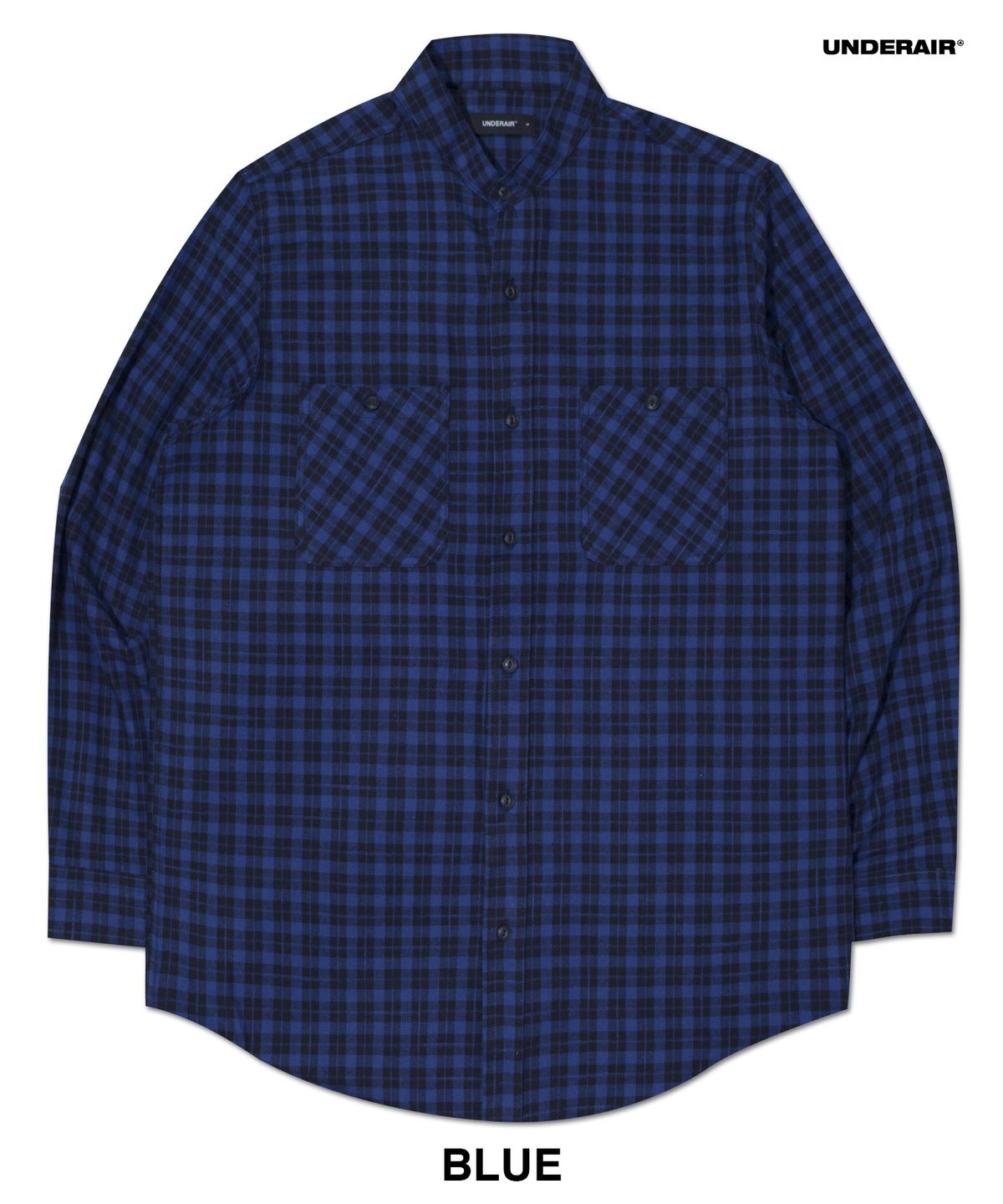 언더에어(UNDERAIR) [차이나카라] EMBERFUSE CHECK SHIRTS (4 COLOR)