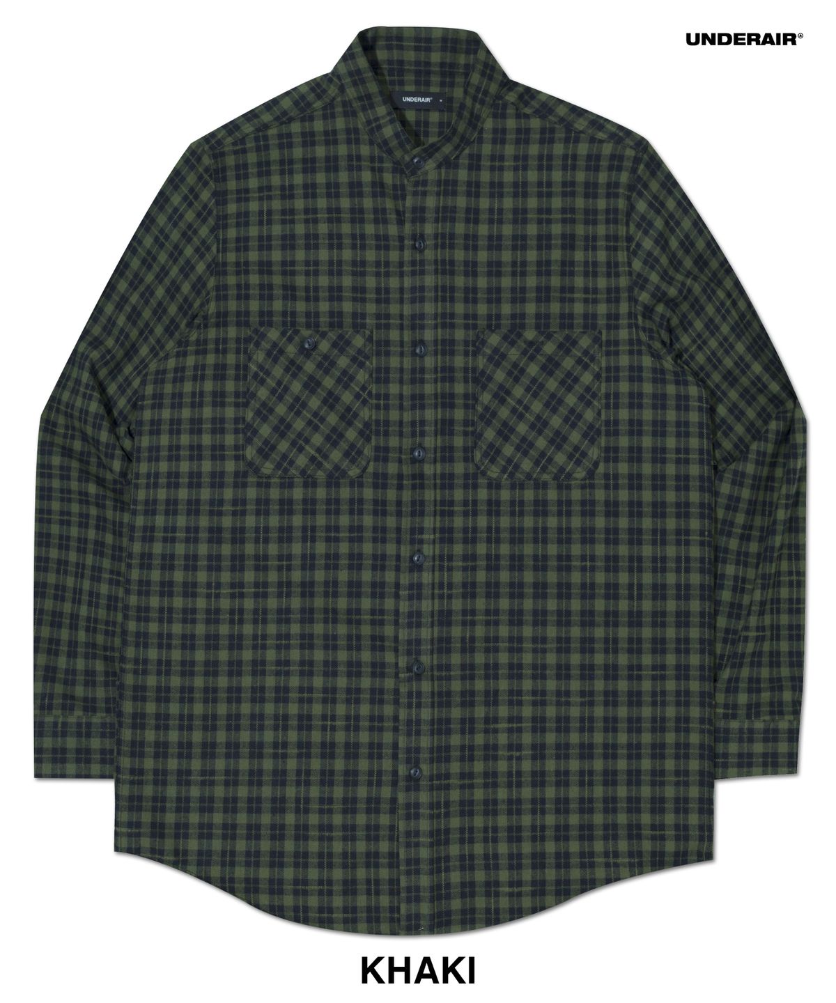 언더에어(UNDERAIR) [차이나카라] EMBERFUSE CHECK SHIRTS (4 COLOR)
