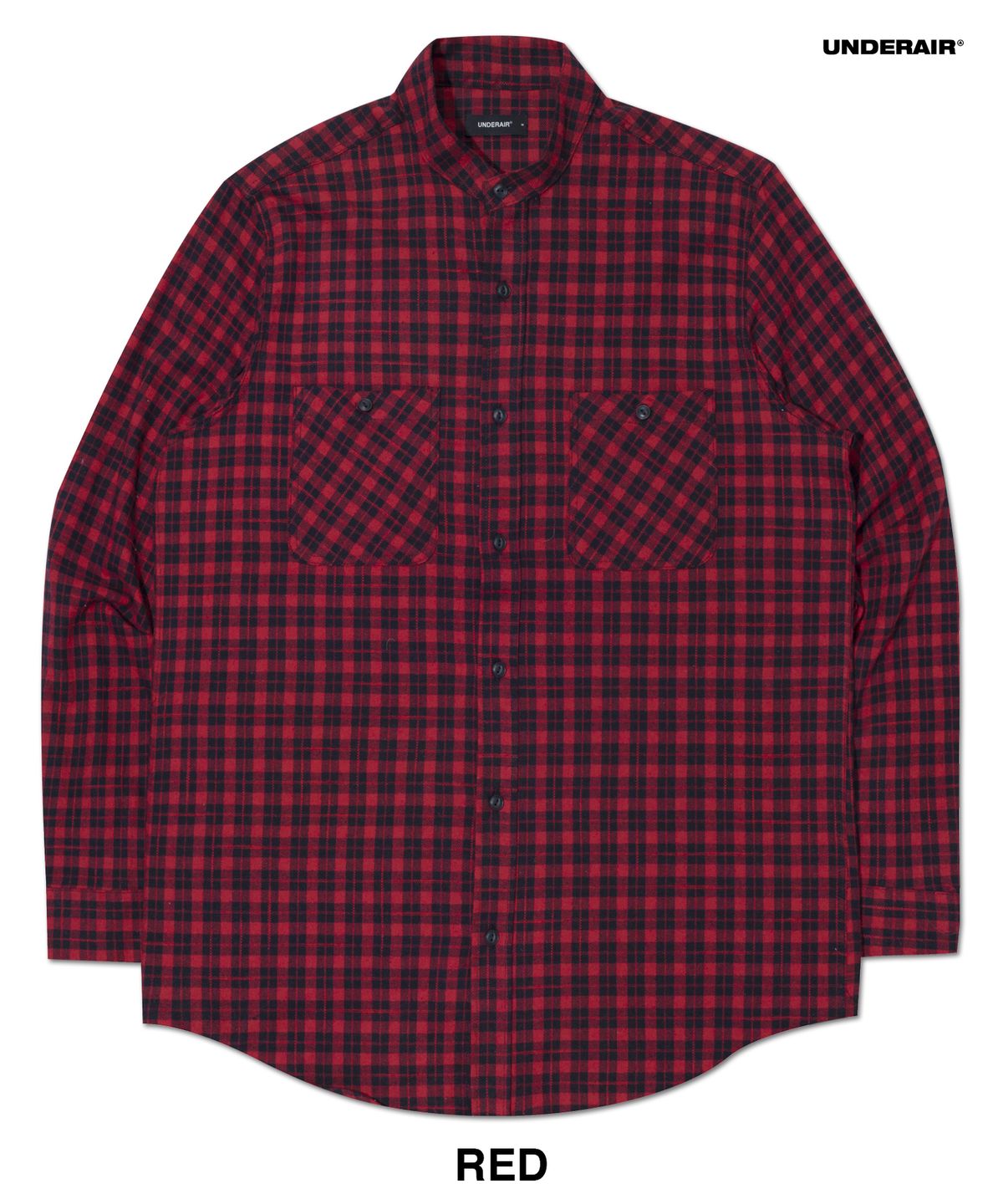 언더에어(UNDERAIR) [차이나카라] EMBERFUSE CHECK SHIRTS (4 COLOR)