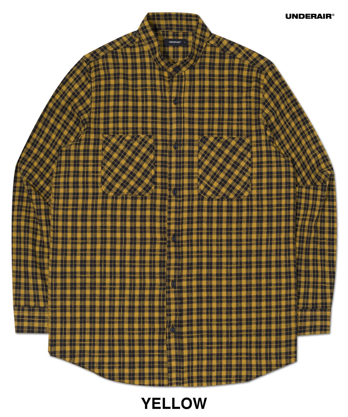 언더에어(UNDERAIR) [차이나카라] EMBERFUSE CHECK SHIRTS (4 COLOR)
