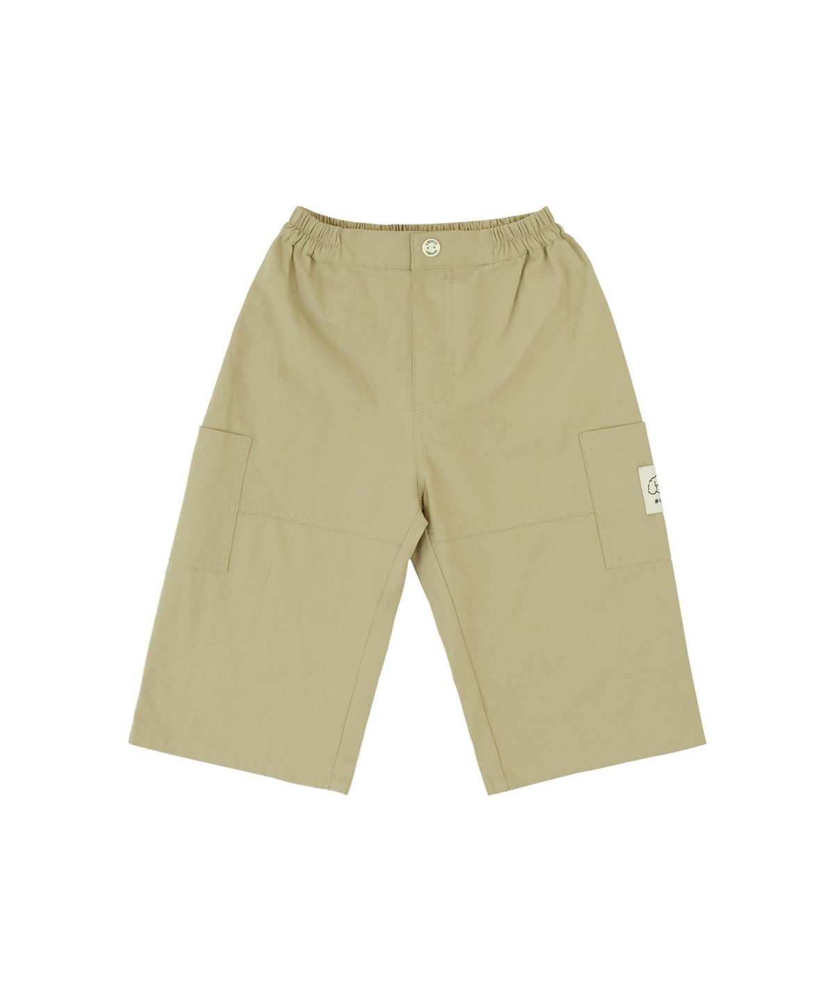 유비맘클로젯(UBMOM CLOSET) 엣지 절개 팬츠 베이지 C2AQ7402-BG