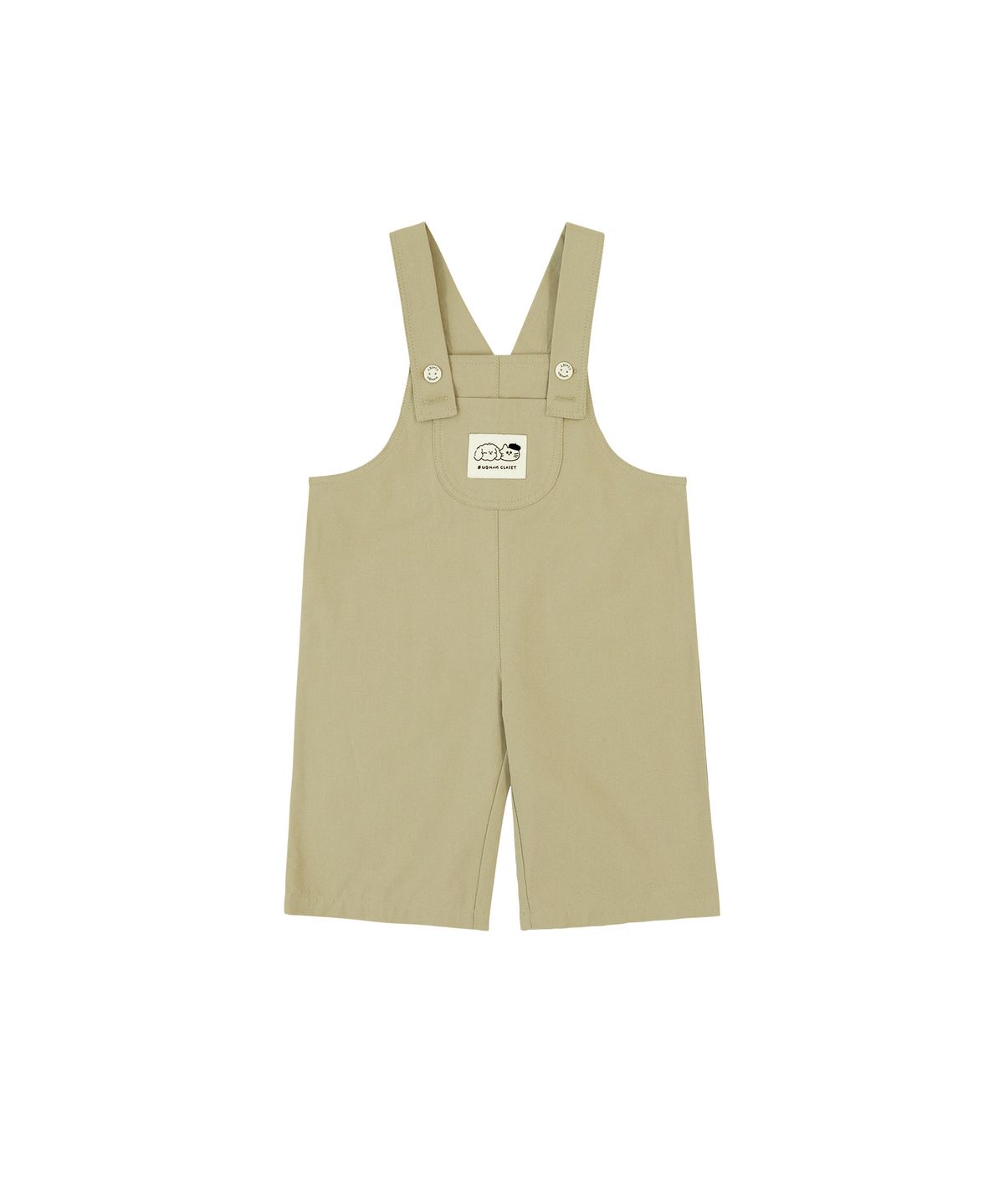 유비맘클로젯(UBMOM CLOSET) 엣지 오버롤 팬츠 베이지 C2AQ8201-BG