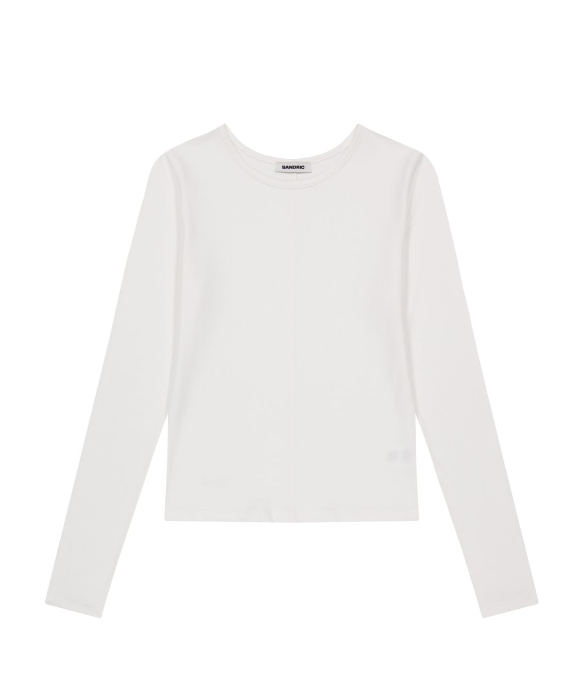샌드릭(SANDRIC) BASIC ROUND T-SHIRT_WHITE