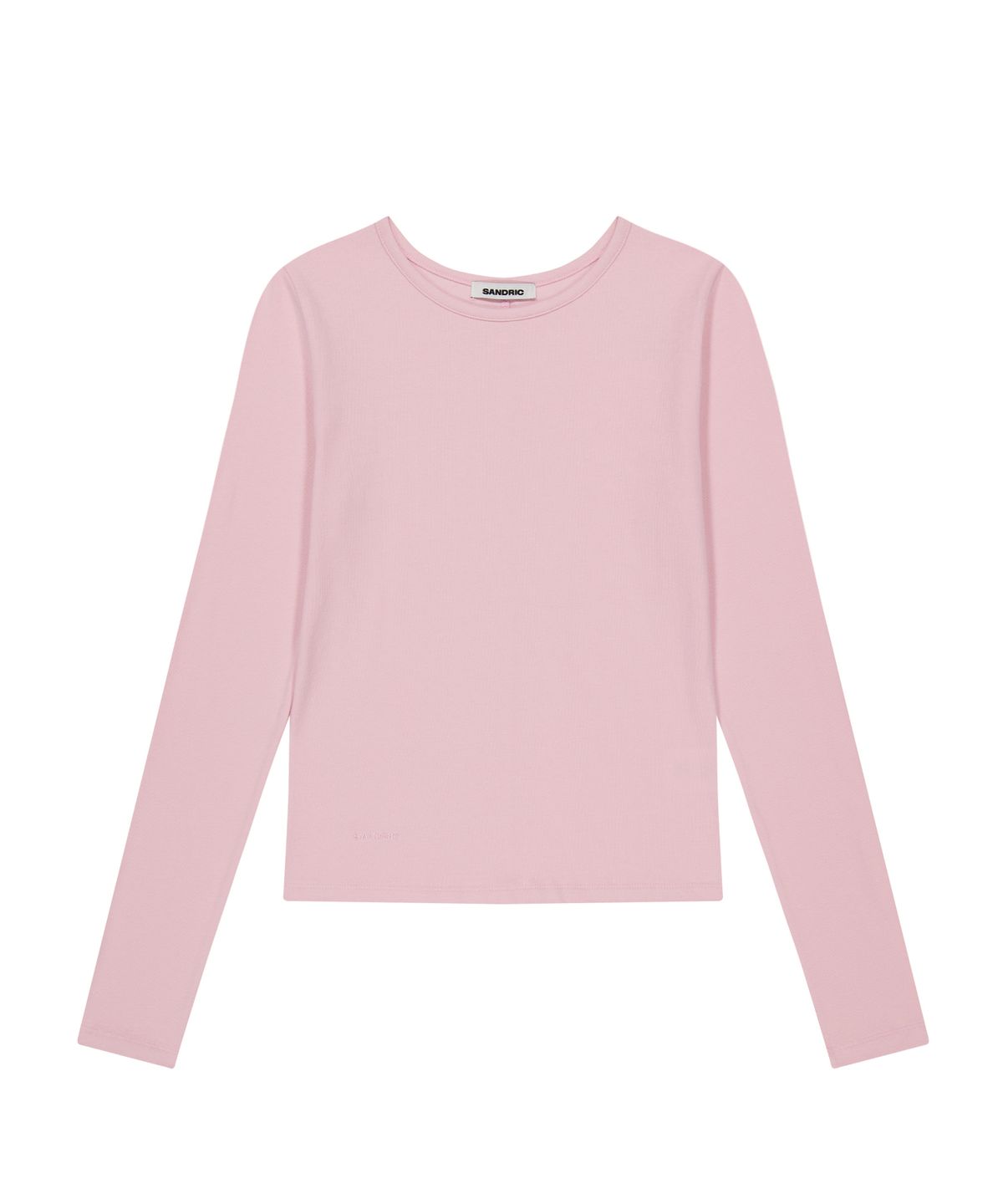 샌드릭(SANDRIC) BASIC ROUND T-SHIRT_PINK