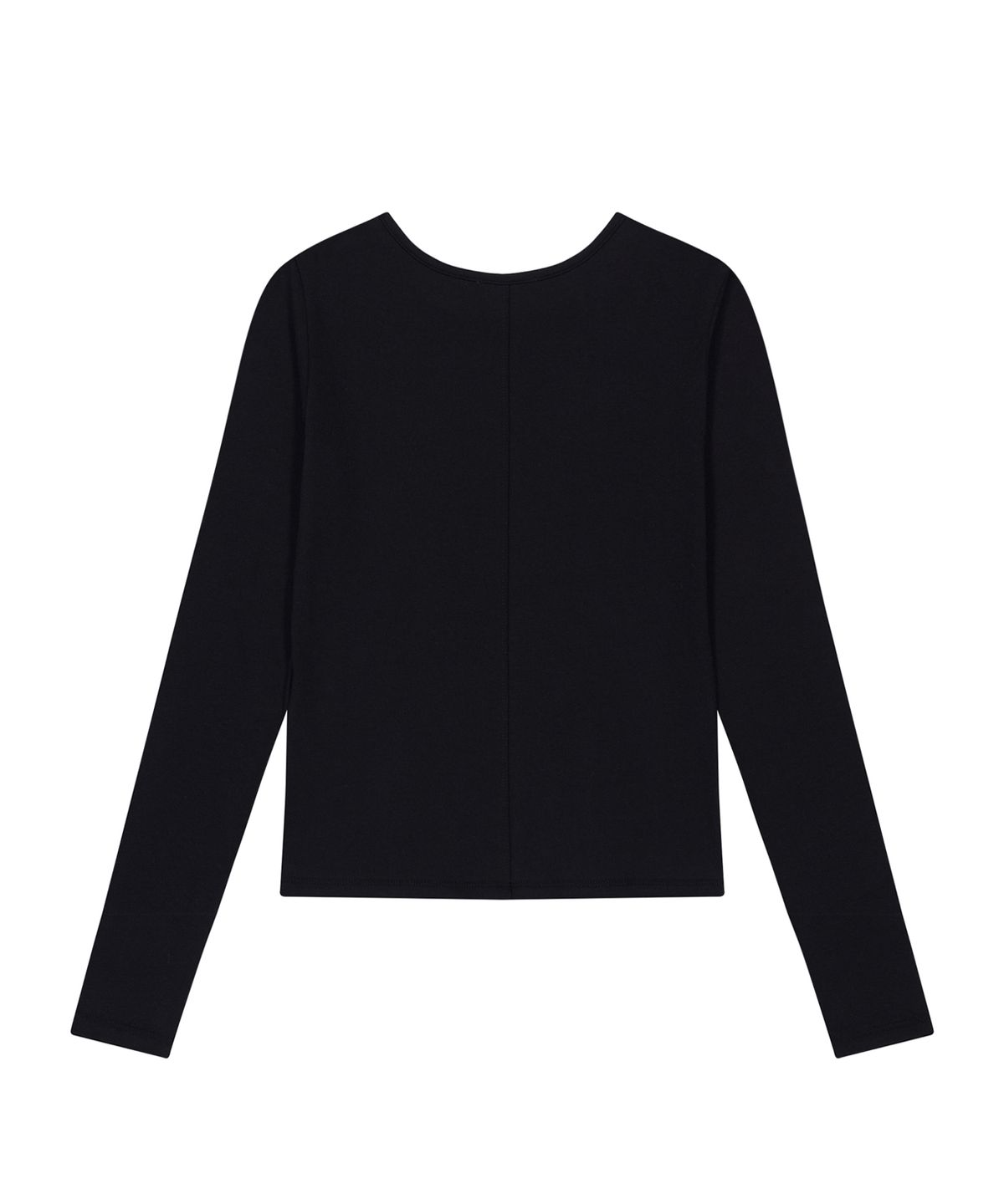 샌드릭(SANDRIC) BASIC ROUND T-SHIRT_BLACK