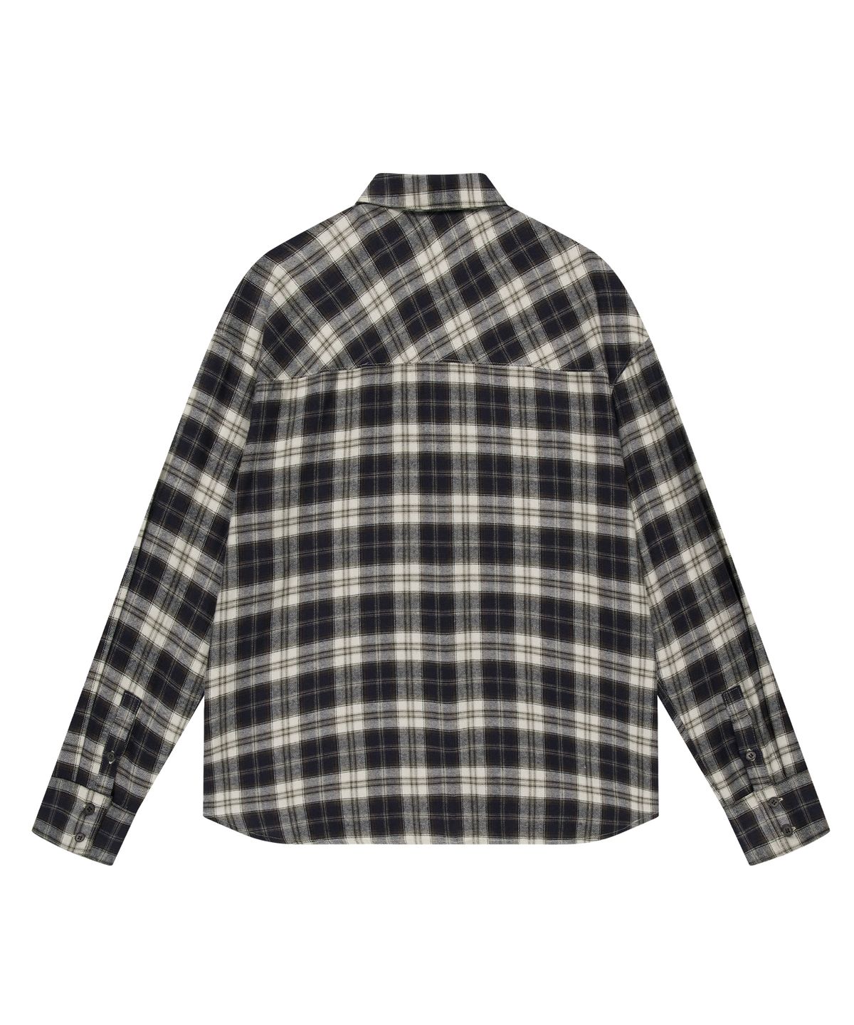 샌드릭(SANDRIC) OVERFIT CHECK SHIRT_NAVY