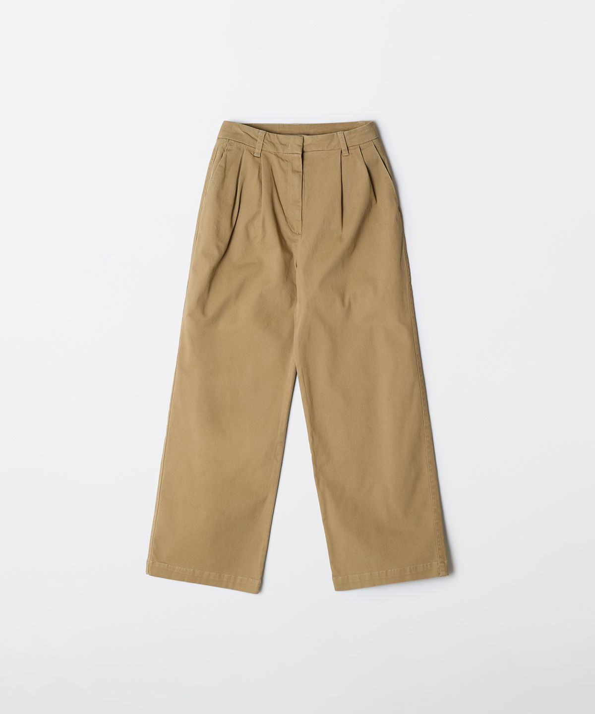 스파오(SPAO) 턱 와이드 치노 팬츠_SPTCF49G03