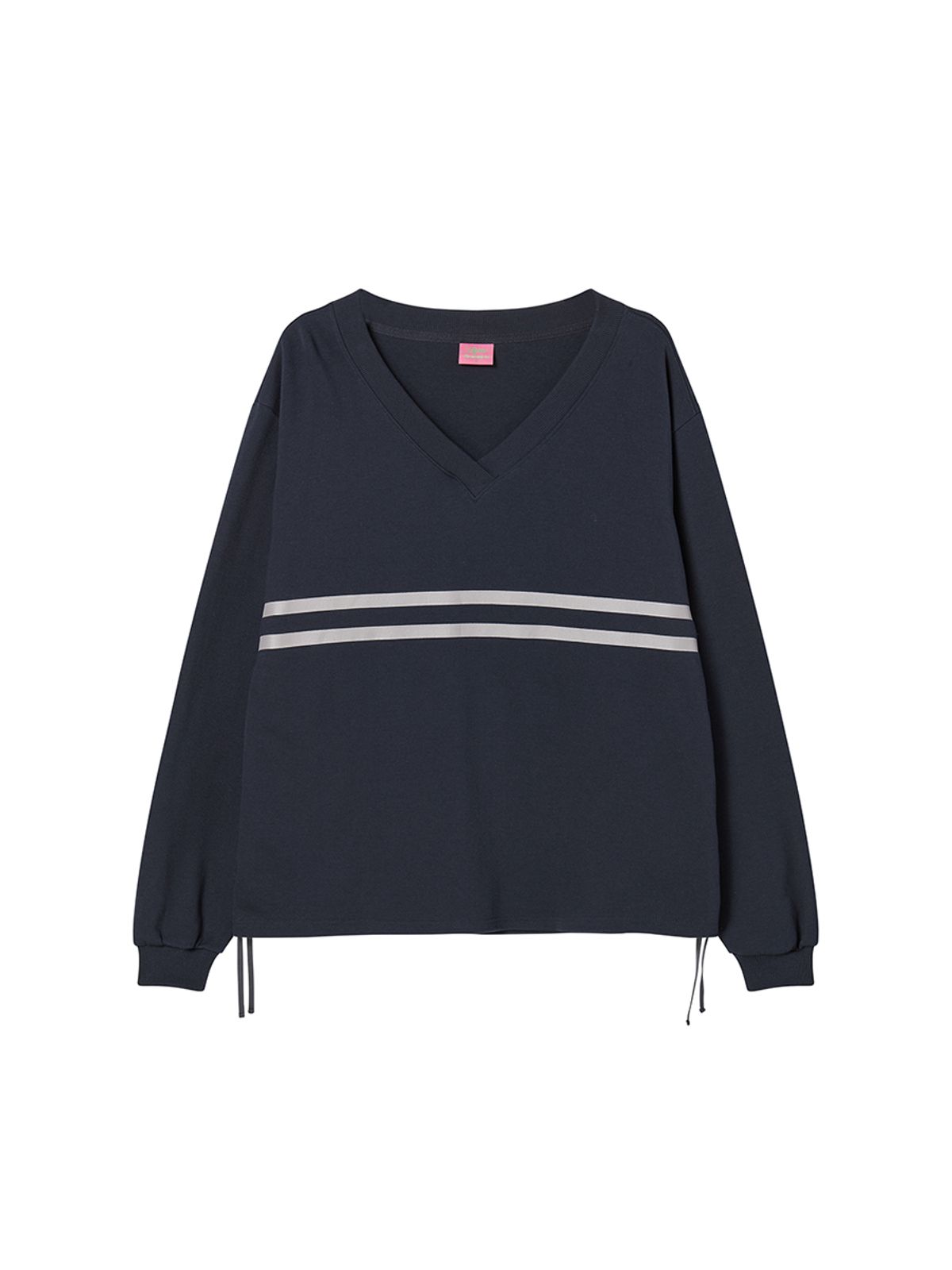 엔와이엑스엑스(NYXX) COZY V-NECK L/S NAVY