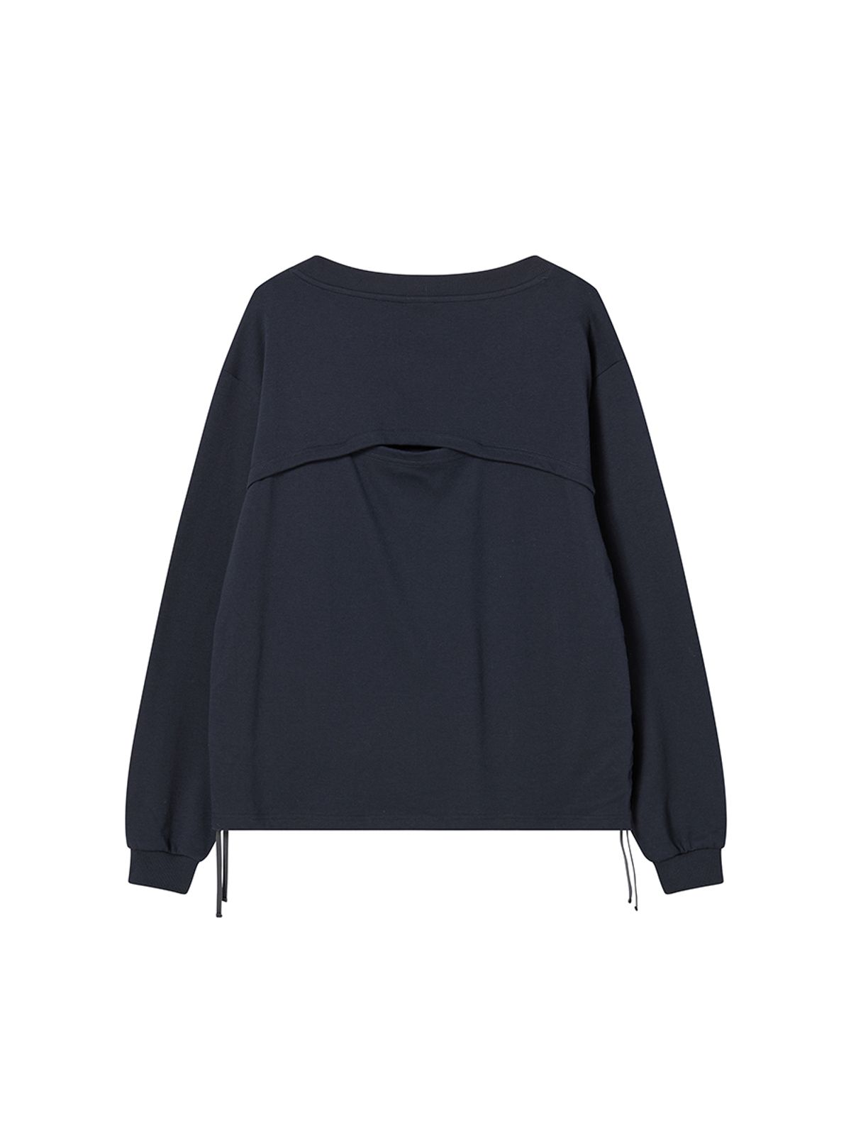 엔와이엑스엑스(NYXX) COZY V-NECK L/S NAVY