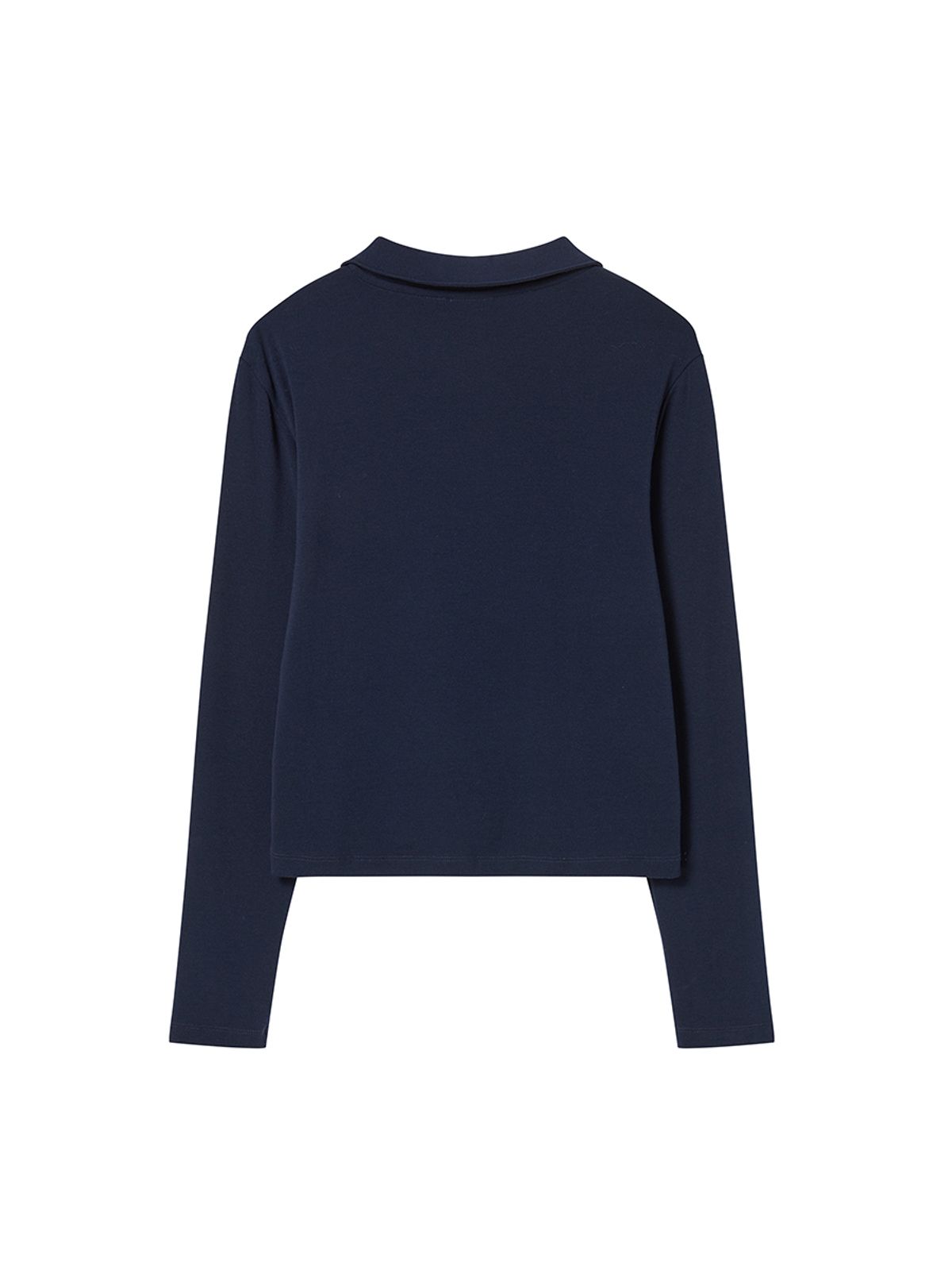 엔와이엑스엑스(NYXX) SLIM COLLAR L/S NAVY