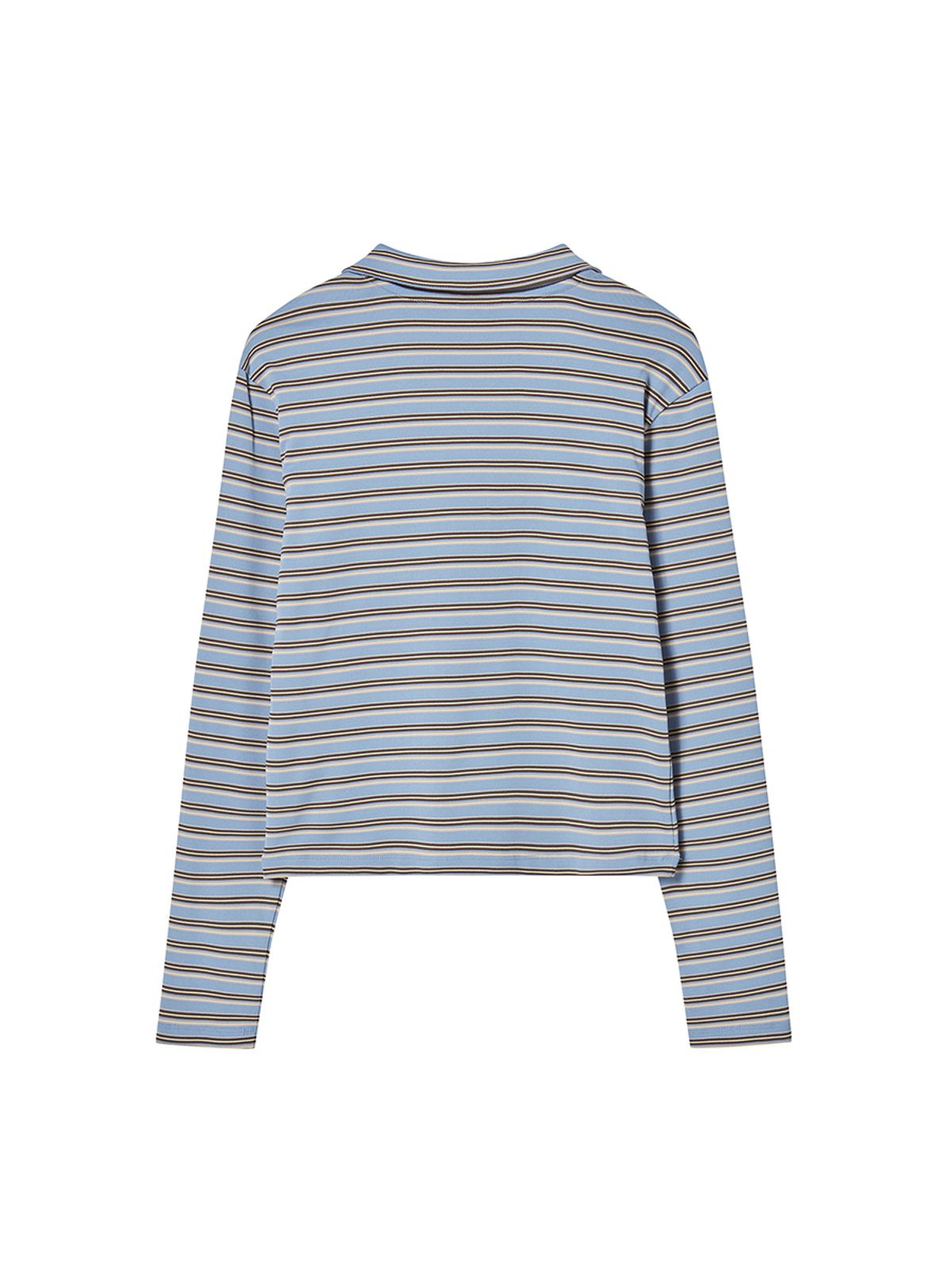 엔와이엑스엑스(NYXX) SLIM COLLAR L/S BLUE
