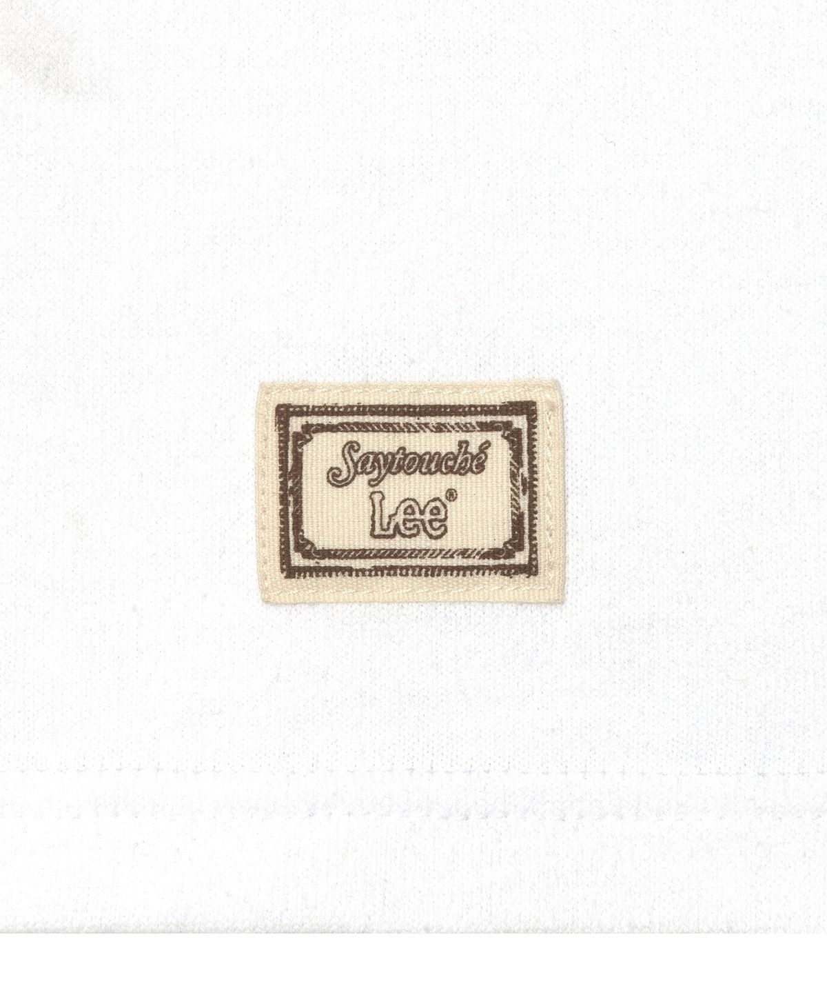 리(LEE) [Lee X Saytouché] 버디리 그래픽 반팔 티셔츠 화이트