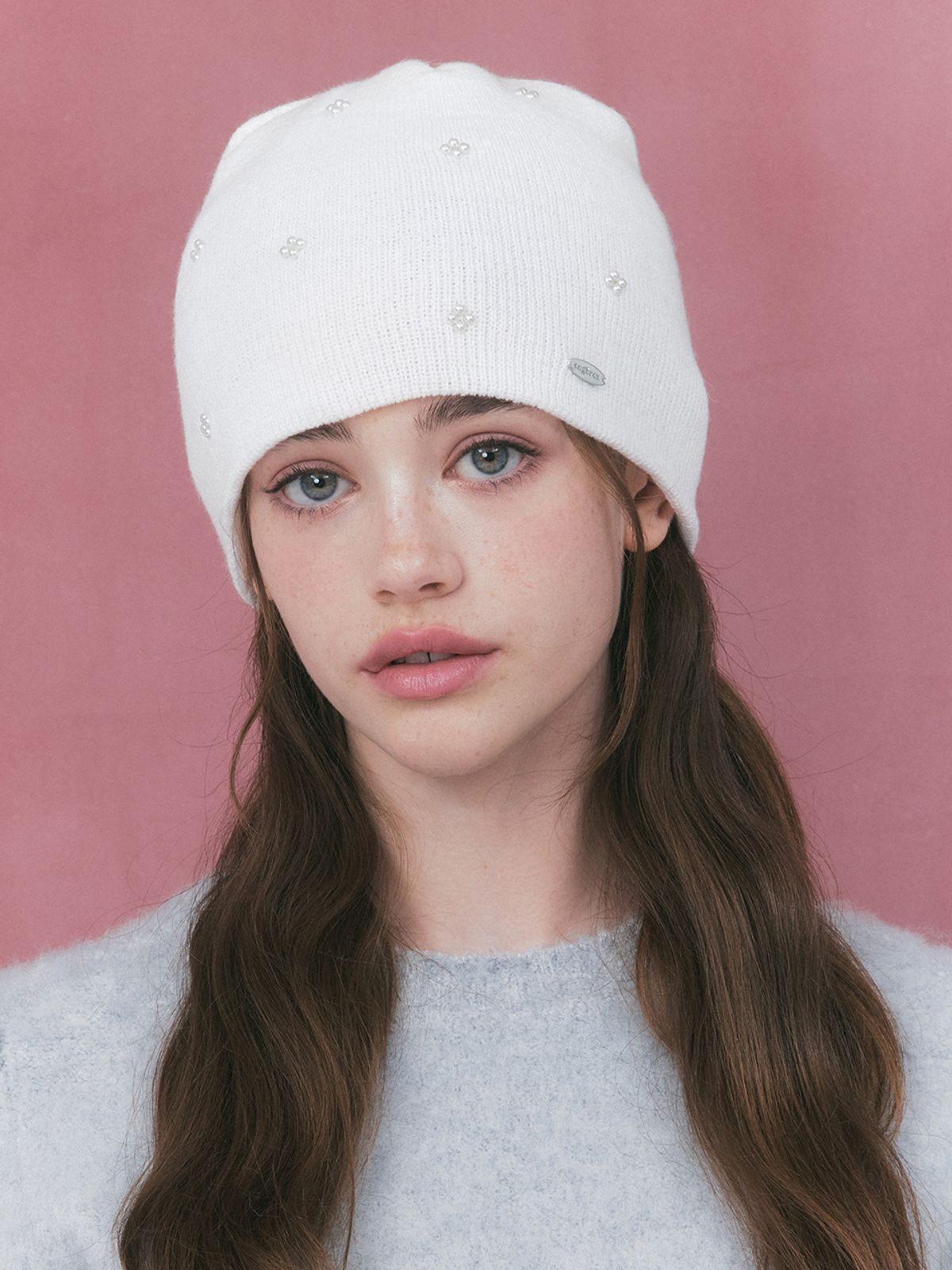 앵브록스(ENGBROX) snowy pearl beanie_3 colors