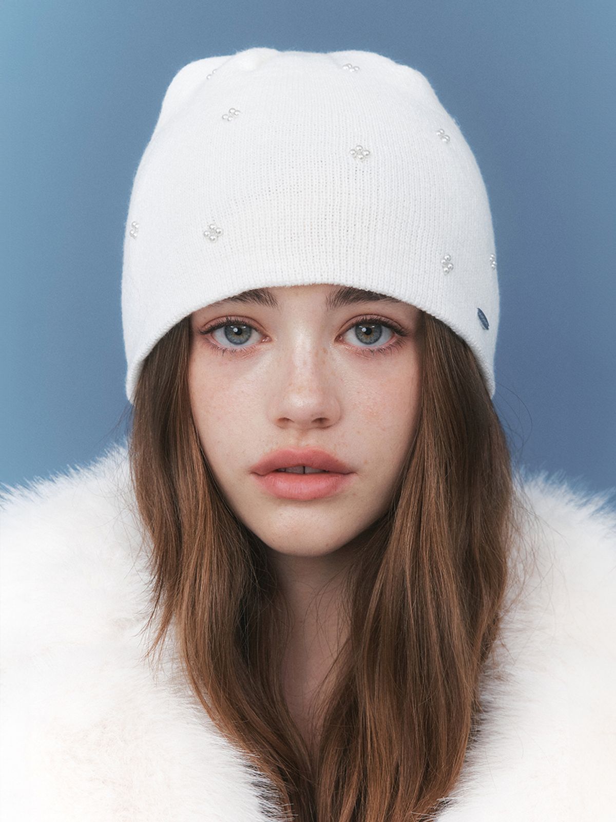앵브록스(ENGBROX) snowy pearl beanie_3 colors
