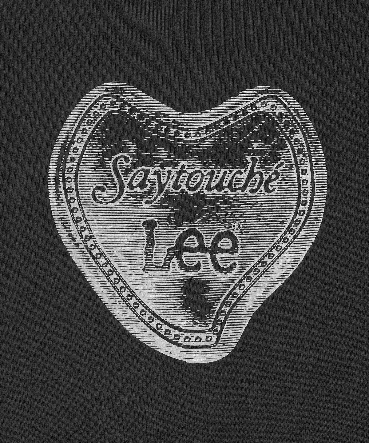 리(LEE) [Lee X Saytouché] 빅 캔톤 그래픽 반팔 티셔츠 차콜