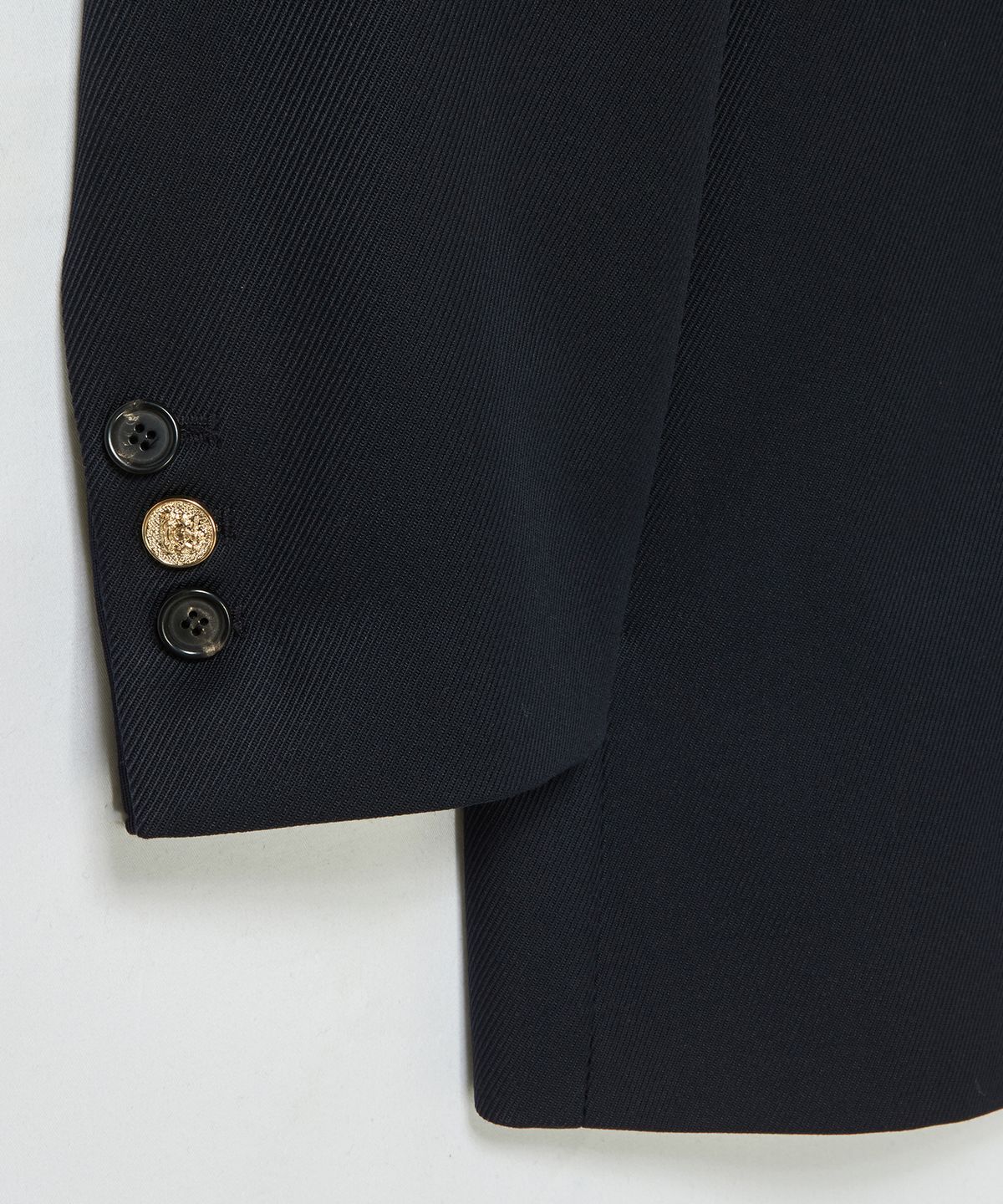 비욘드클로젯(BEYOND CLOSET) [COLLECTION LINE] 소프트 개버딘 이지 테일러드 울 자켓 네이비