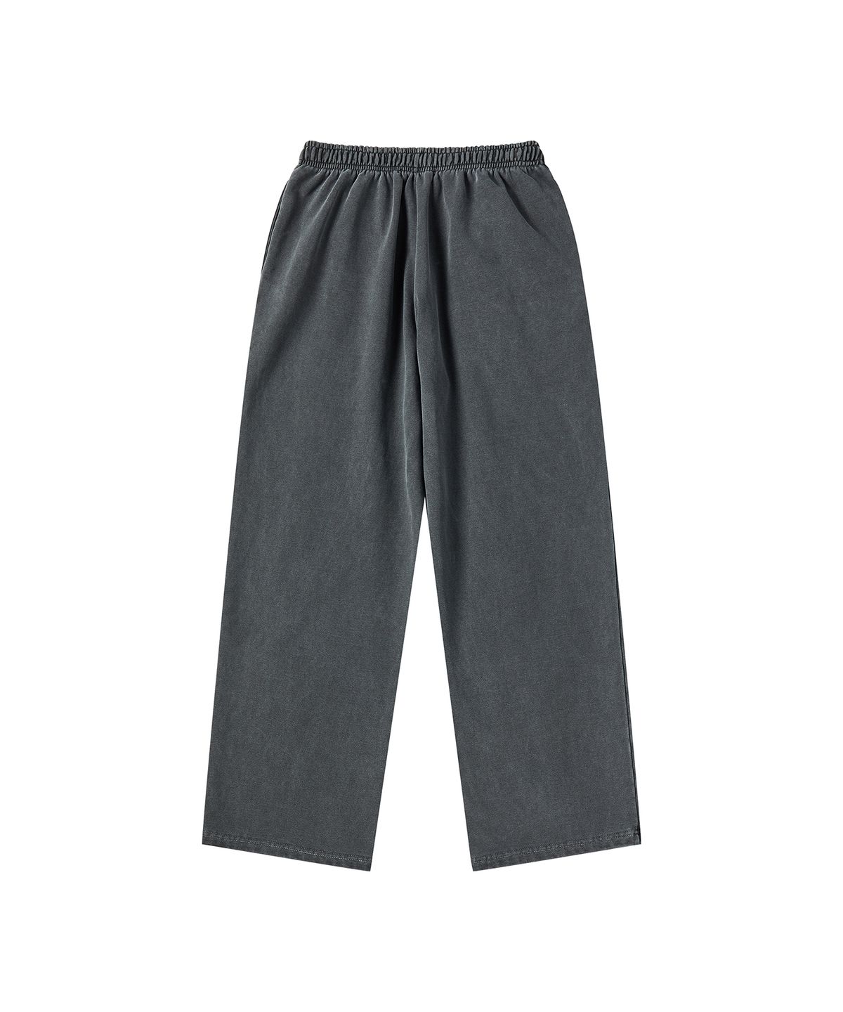 비욘드클로젯(BEYOND CLOSET) [COLLECTION LINE] 원 아트 디테일 저지 팬츠 차콜 그레이
