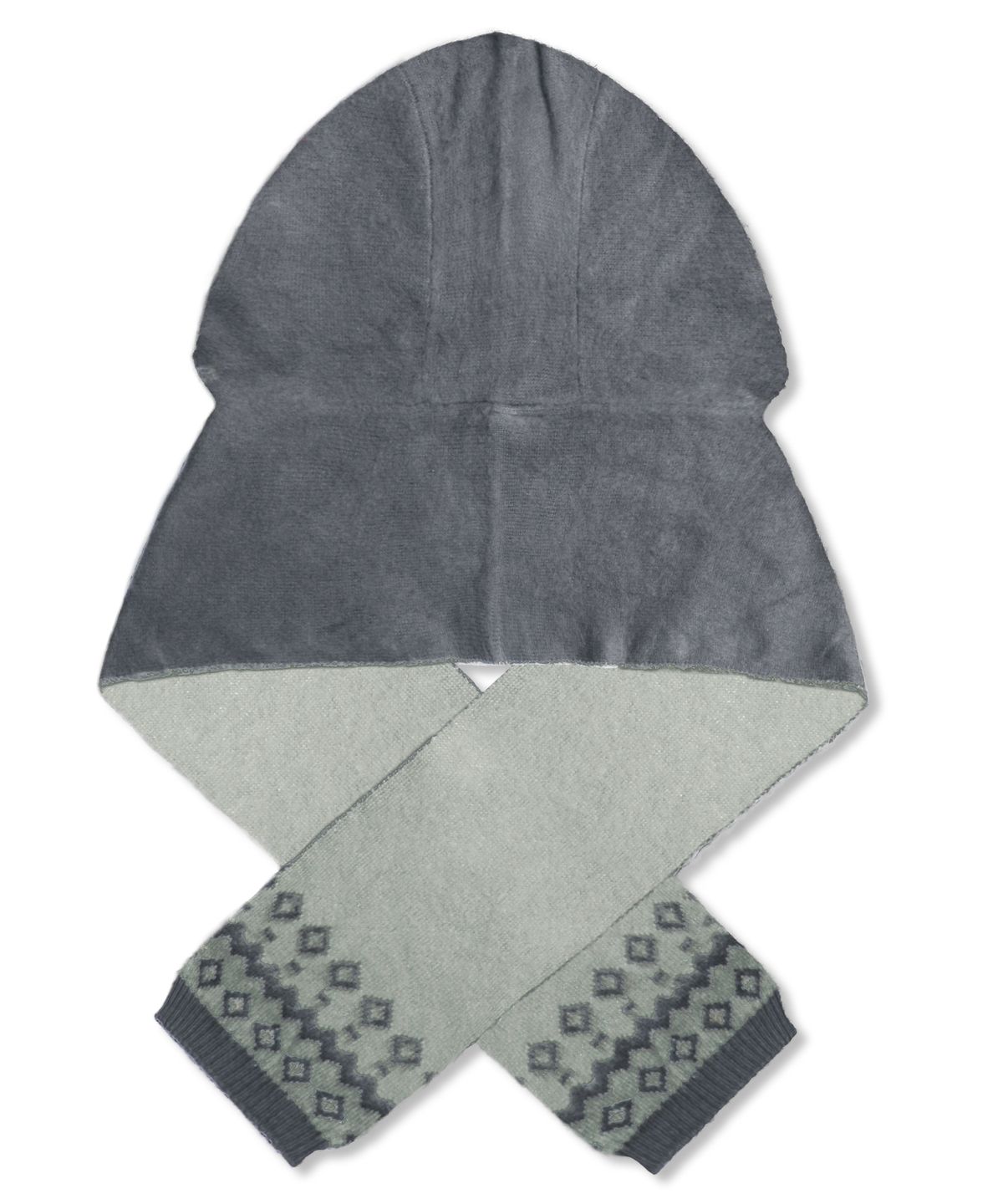 엑스톤즈(XTONZ) XTA104 노르딕 후드 머플러 (CHARCOAL)