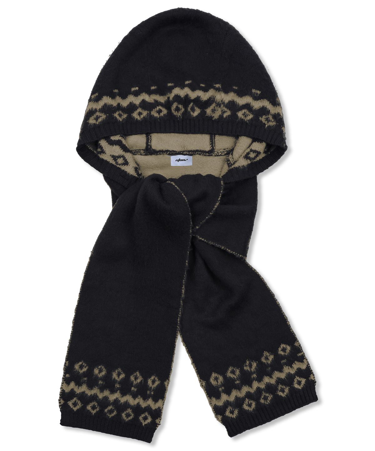 엑스톤즈(XTONZ) XTA104 노르딕 후드 머플러 (BLACK)