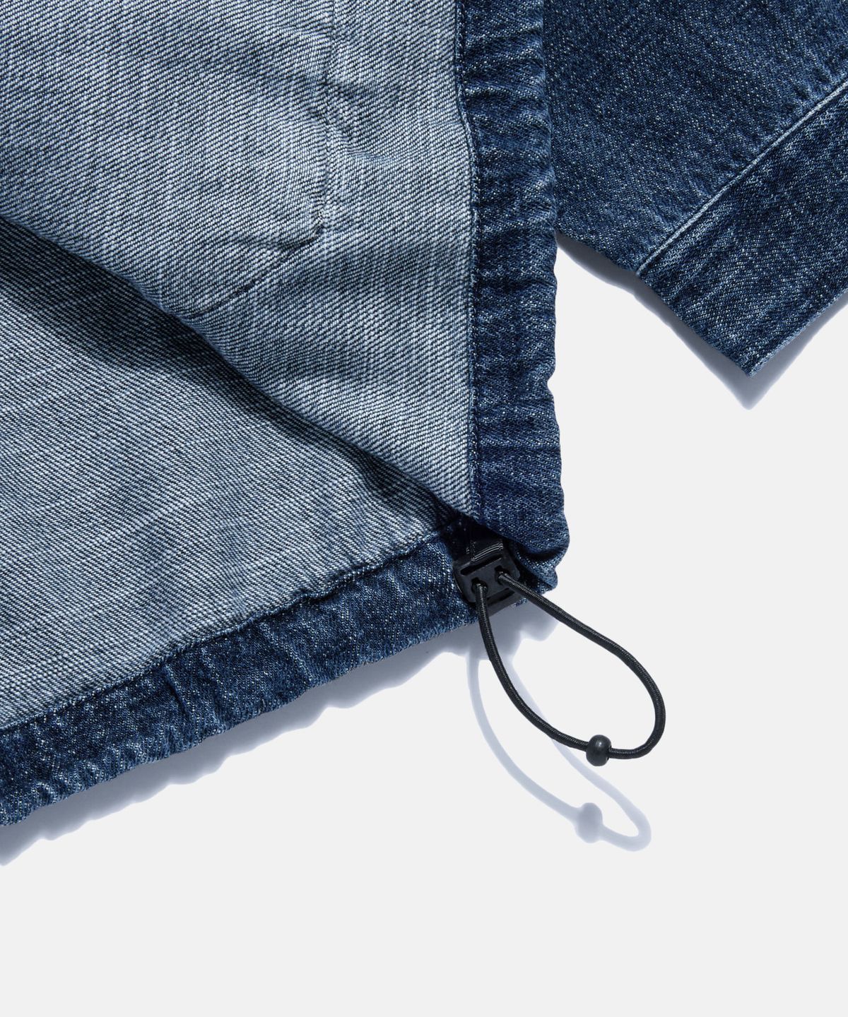 에스피오나지(ESPIONAGE) Kaihara Denim Ray Parka Mid Indigo