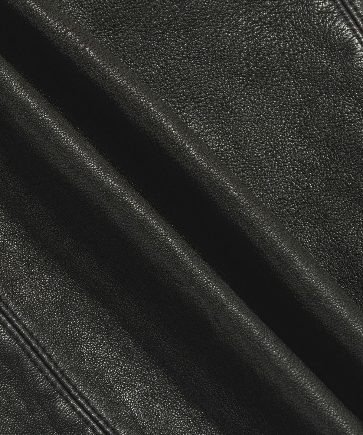 에스피오나지(ESPIONAGE) Washed Sheepskin Car Coat Black