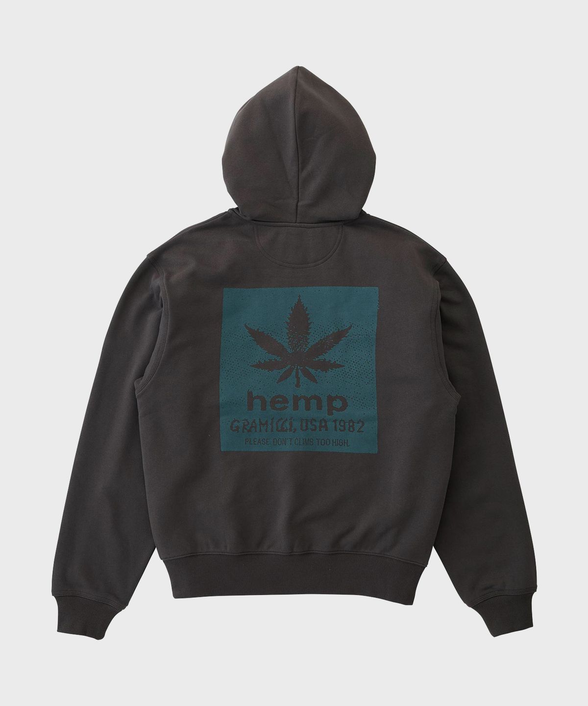 그라미치(GRAMICCI) HEMP 집업 후드티 Deep Brown