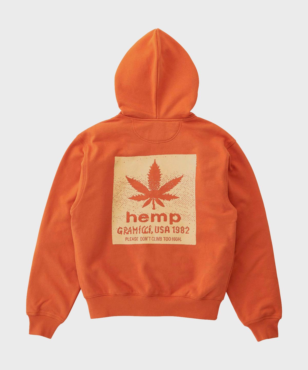 그라미치(GRAMICCI) HEMP 집업 후드티 Burnt Orange