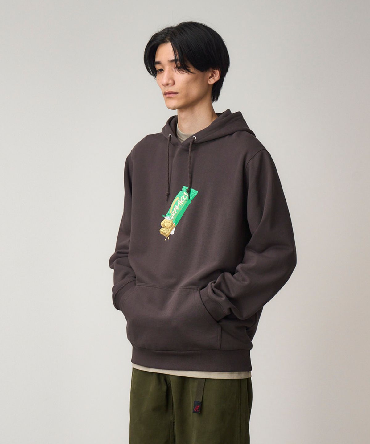 그라미치(GRAMICCI) GRANOLA 후드티 Deep Brown