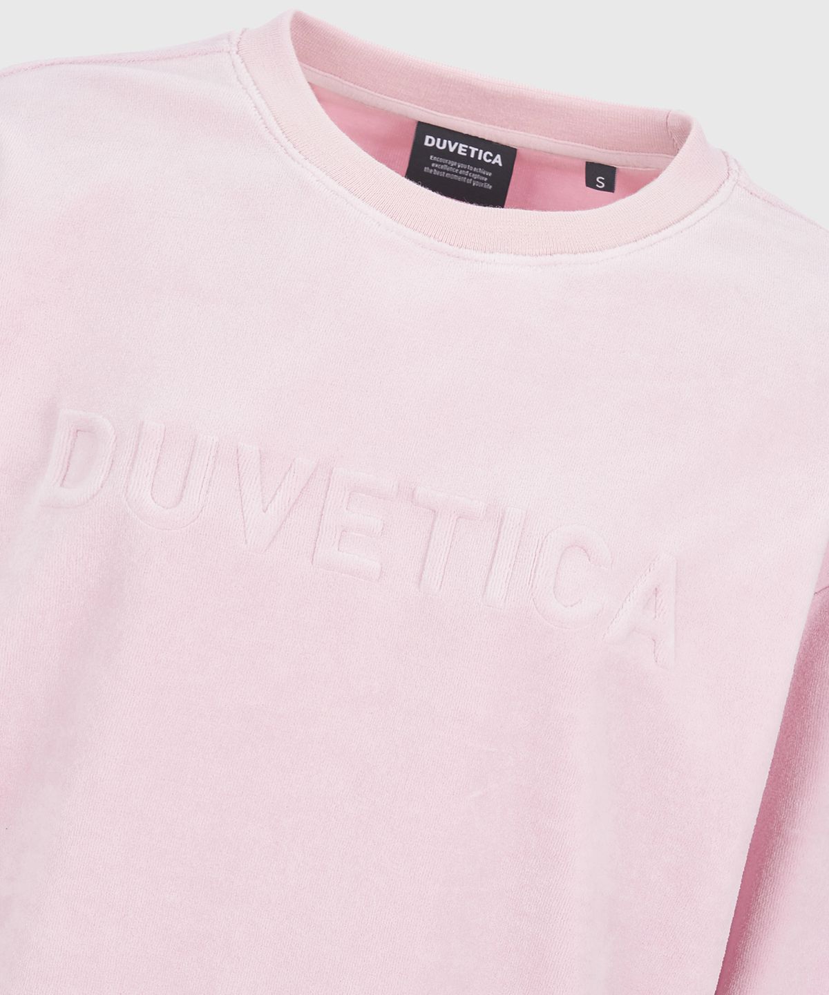 듀베티카(DUVETICA) 카사페 맨투맨(라이트 핑크)(여성 맨투맨)