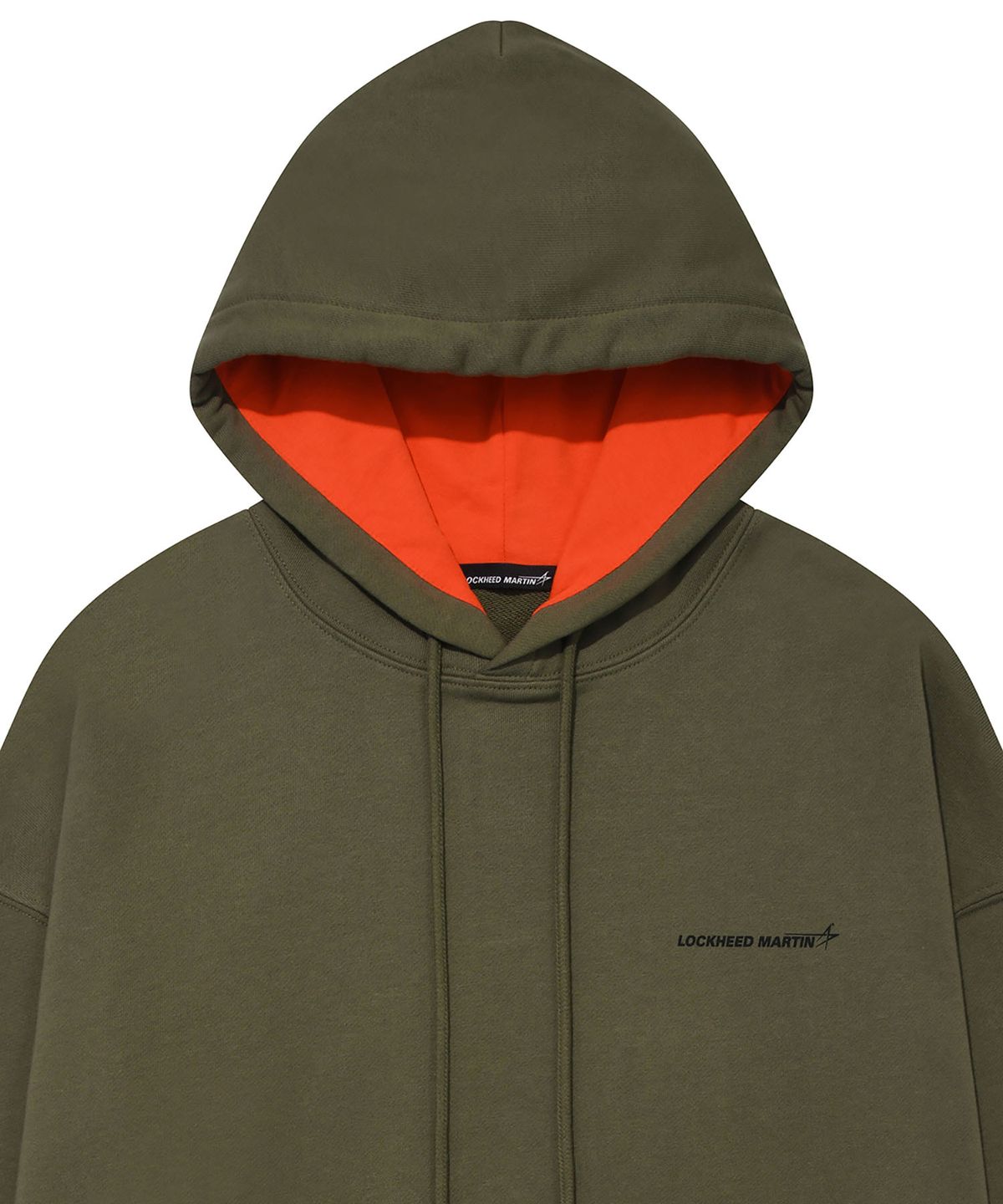 록히드마틴(LOCKHEED MARTIN) LM LOGO HOOD COLOR BLOCK TS (KHAKI)