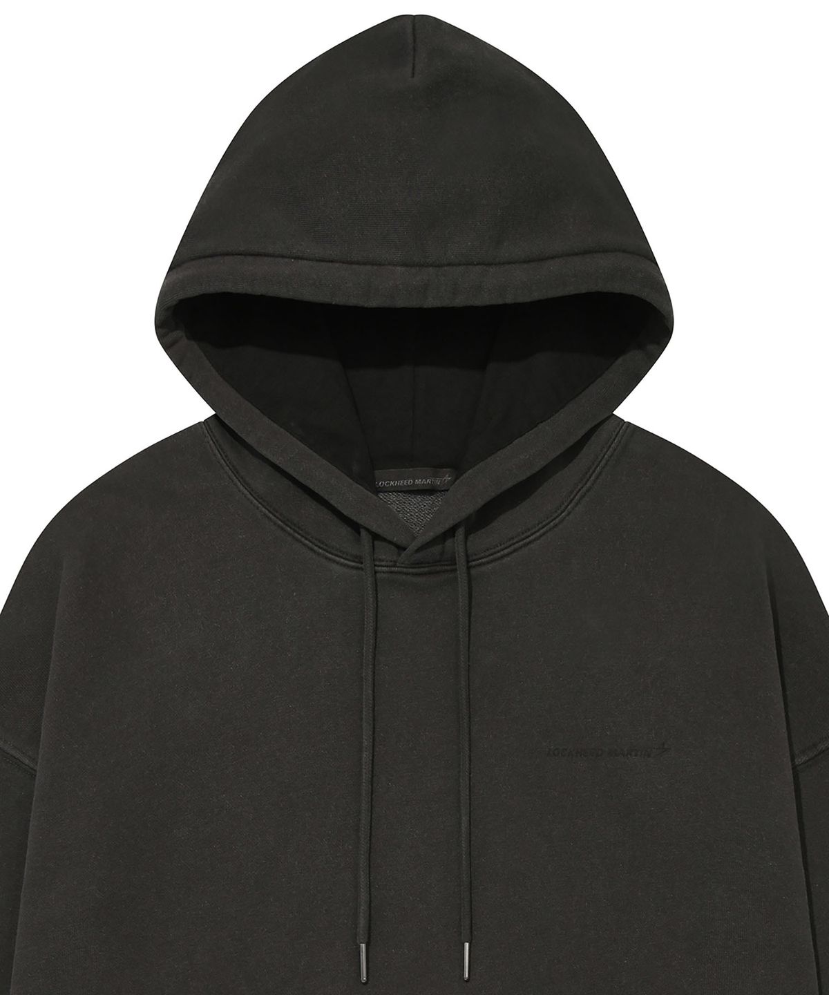 록히드마틴(LOCKHEED MARTIN) LM LOGO HOOD COLOR BLOCK TS (CHARCOAL)