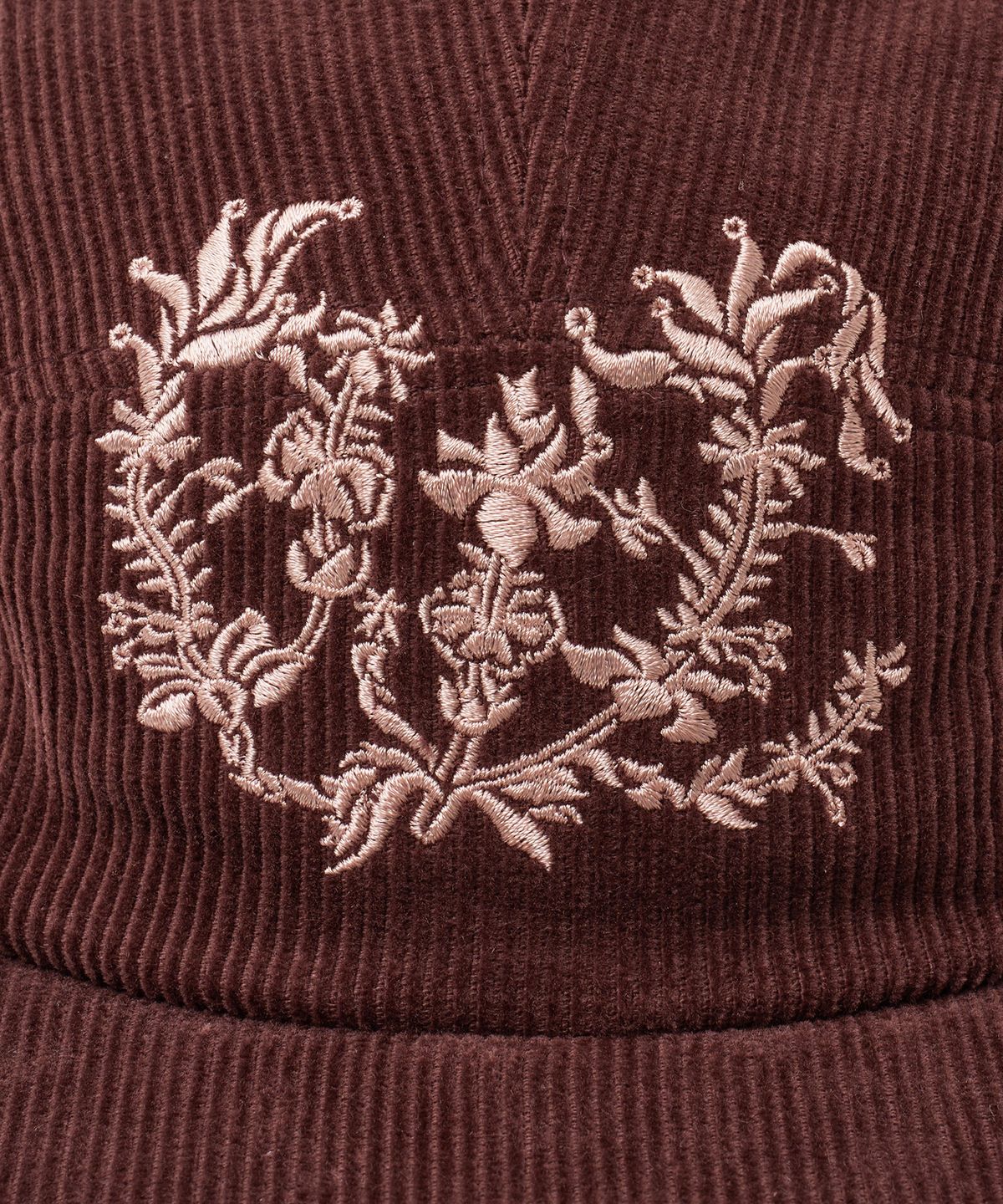 브라운브레스(BROWNBREATH) CORDUROY CAMP CAP - BURGUNDY