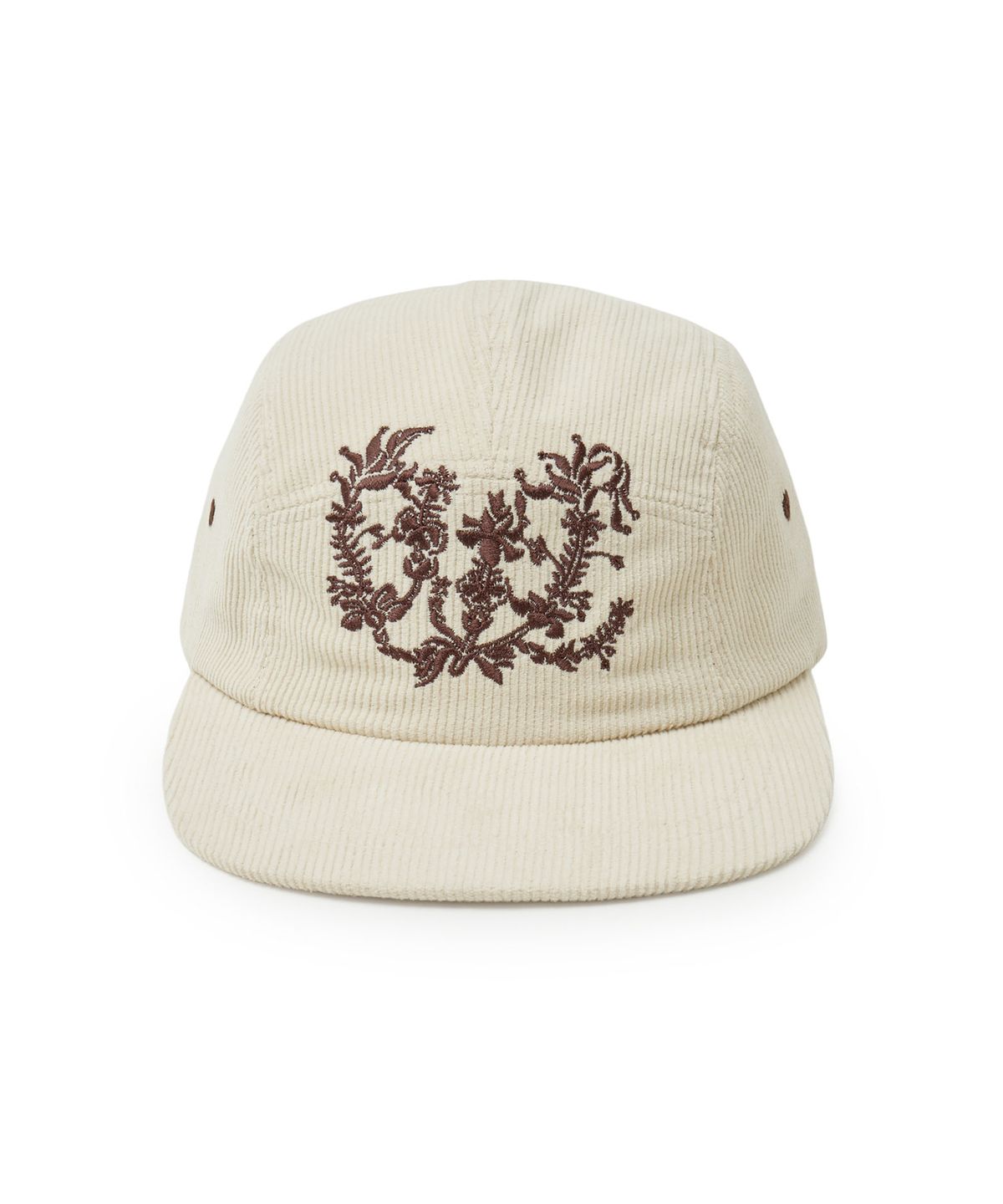 브라운브레스(BROWNBREATH) CORDUROY CAMP CAP - IVORY