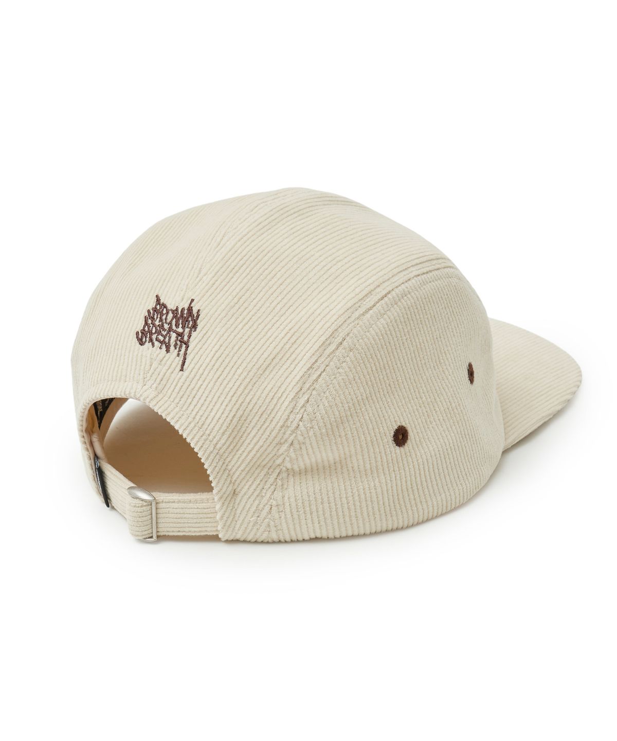 브라운브레스(BROWNBREATH) CORDUROY CAMP CAP - IVORY