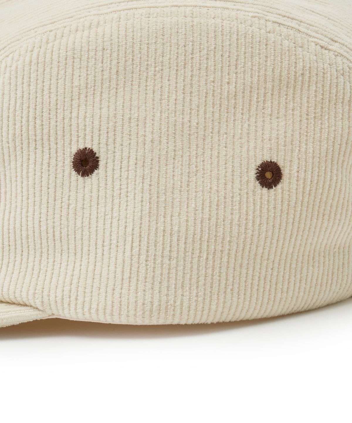 브라운브레스(BROWNBREATH) CORDUROY CAMP CAP - IVORY