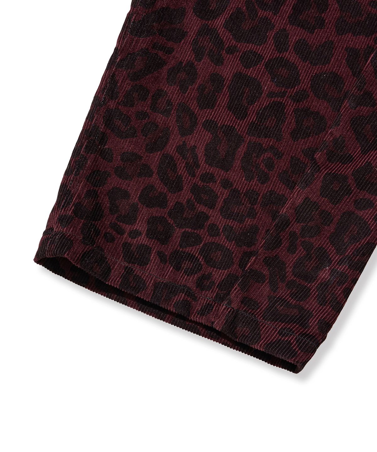브라운브레스(BROWNBREATH) W PSYCHEDELIC B BAGGY PANTS - BURGUNDY