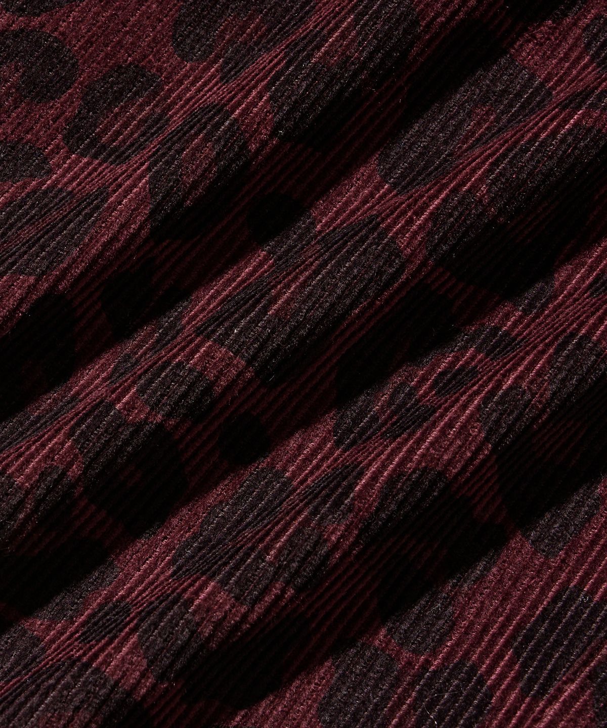 브라운브레스(BROWNBREATH) W PSYCHEDELIC B BAGGY PANTS - BURGUNDY
