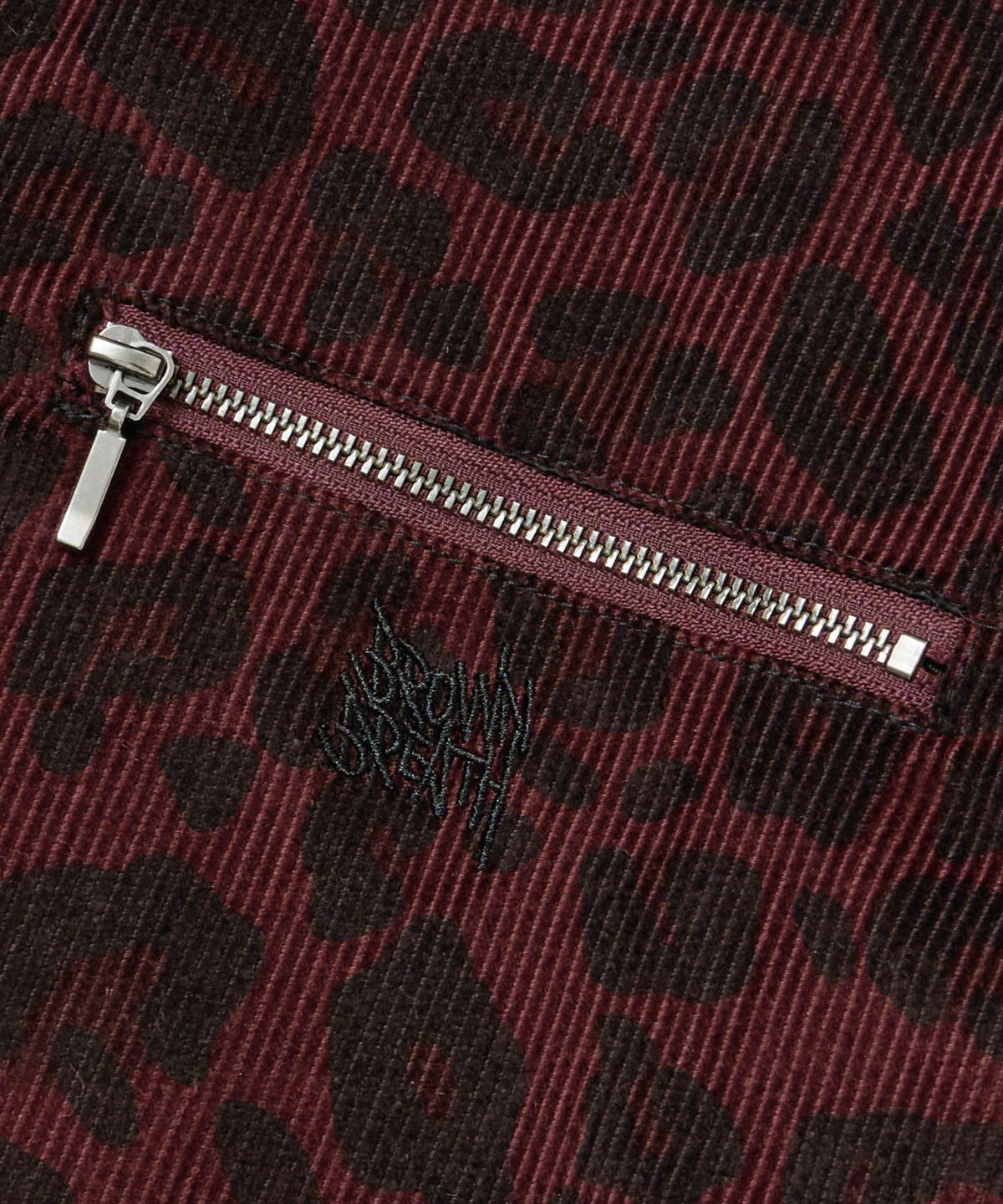 브라운브레스(BROWNBREATH) W CORDUROY WORK JACKET - BURGUNDY