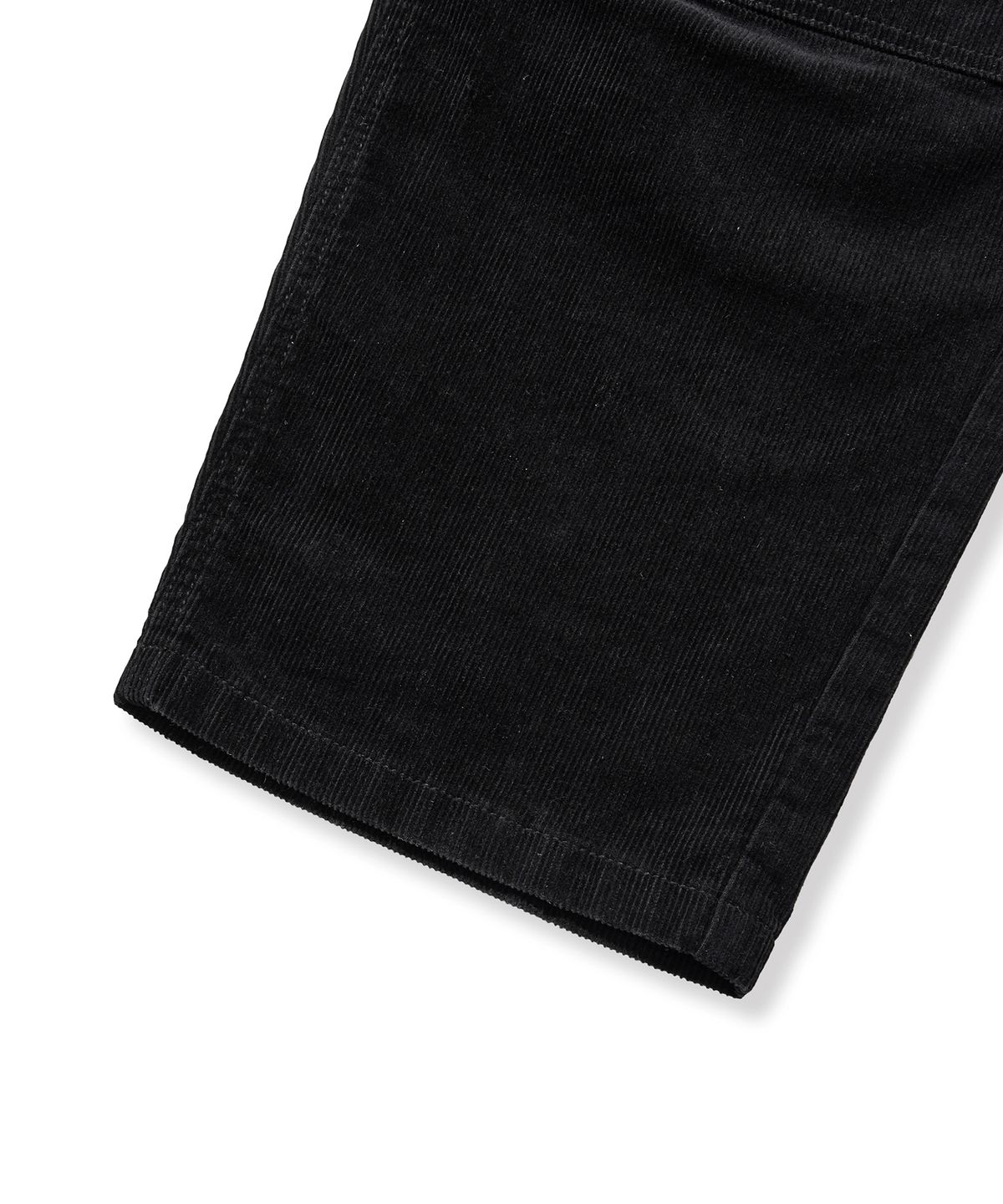 브라운브레스(BROWNBREATH) DOUBLE KNEE CORDUROY PANTS - BLACK