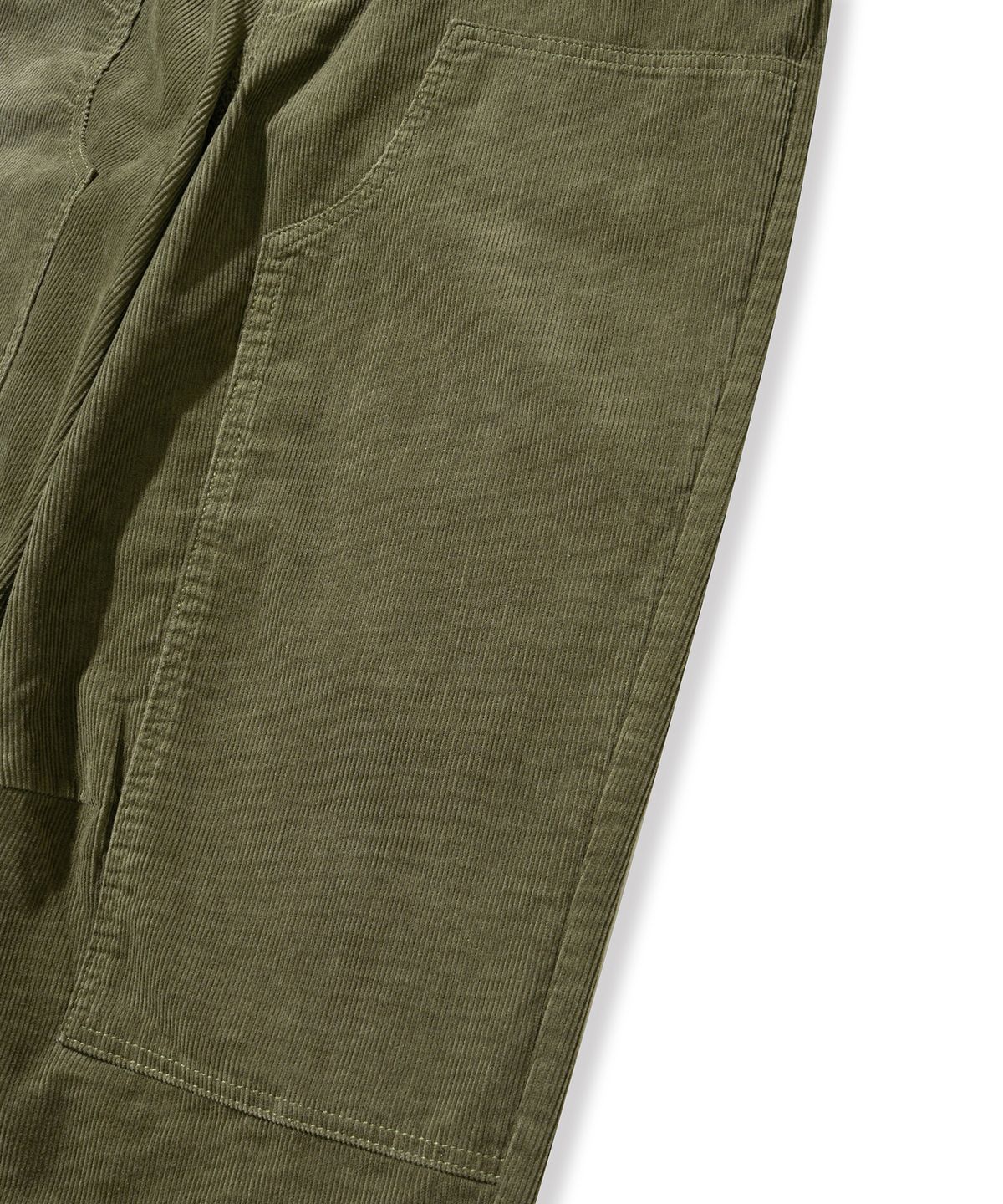브라운브레스(BROWNBREATH) DOUBLE KNEE CORDUROY PANTS - KHAKI