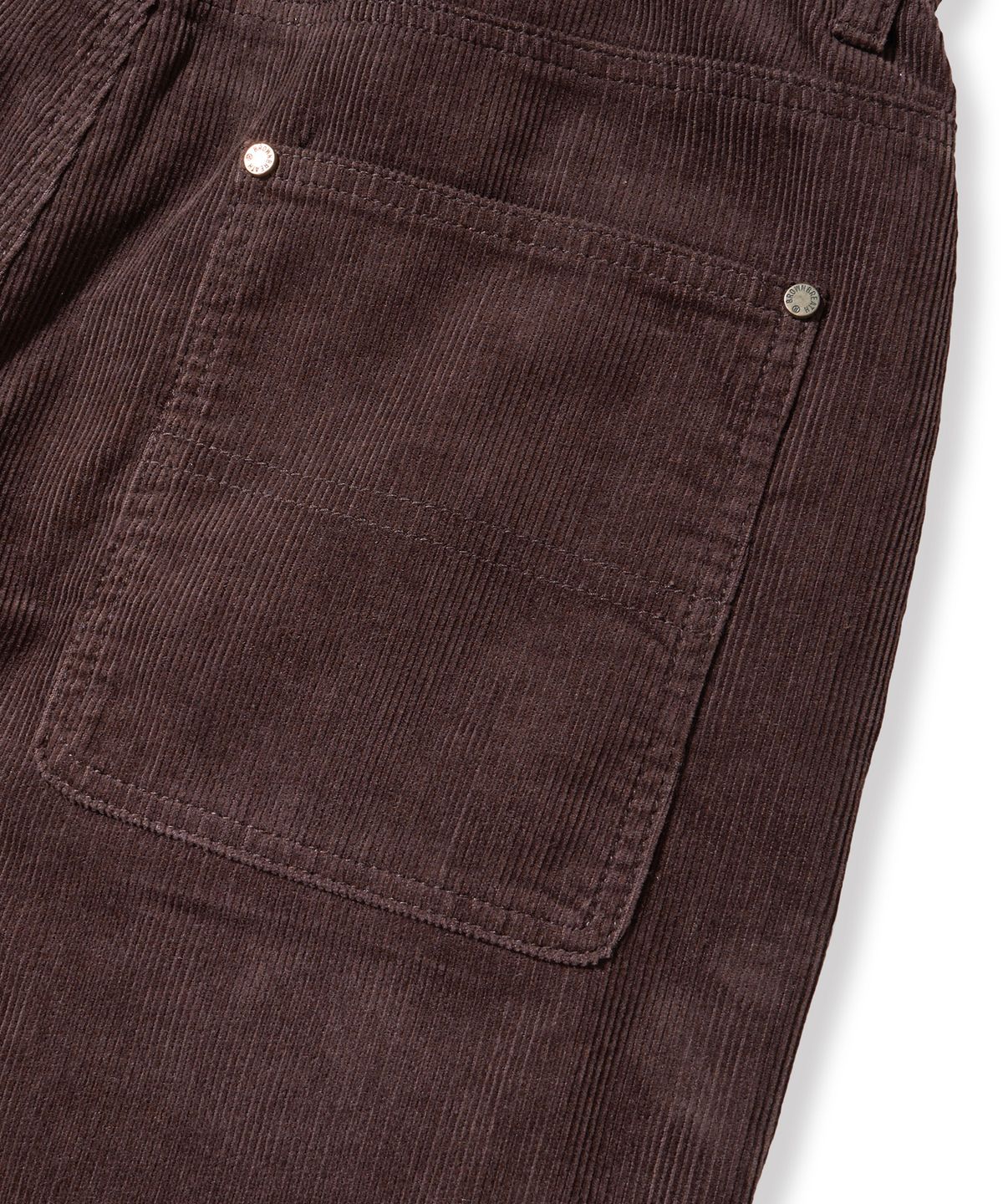 브라운브레스(BROWNBREATH) DOUBLE KNEE CORDUROY PANTS - BROWN